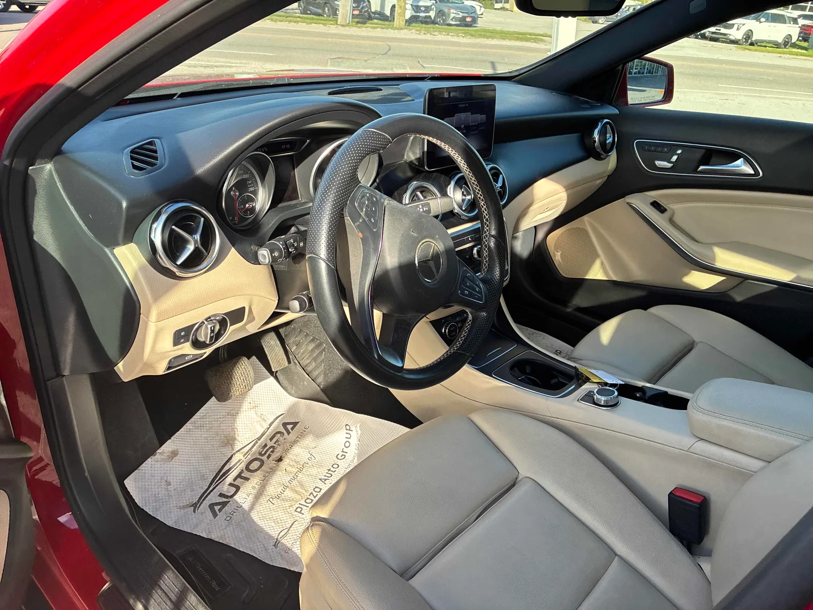 Interior driver side