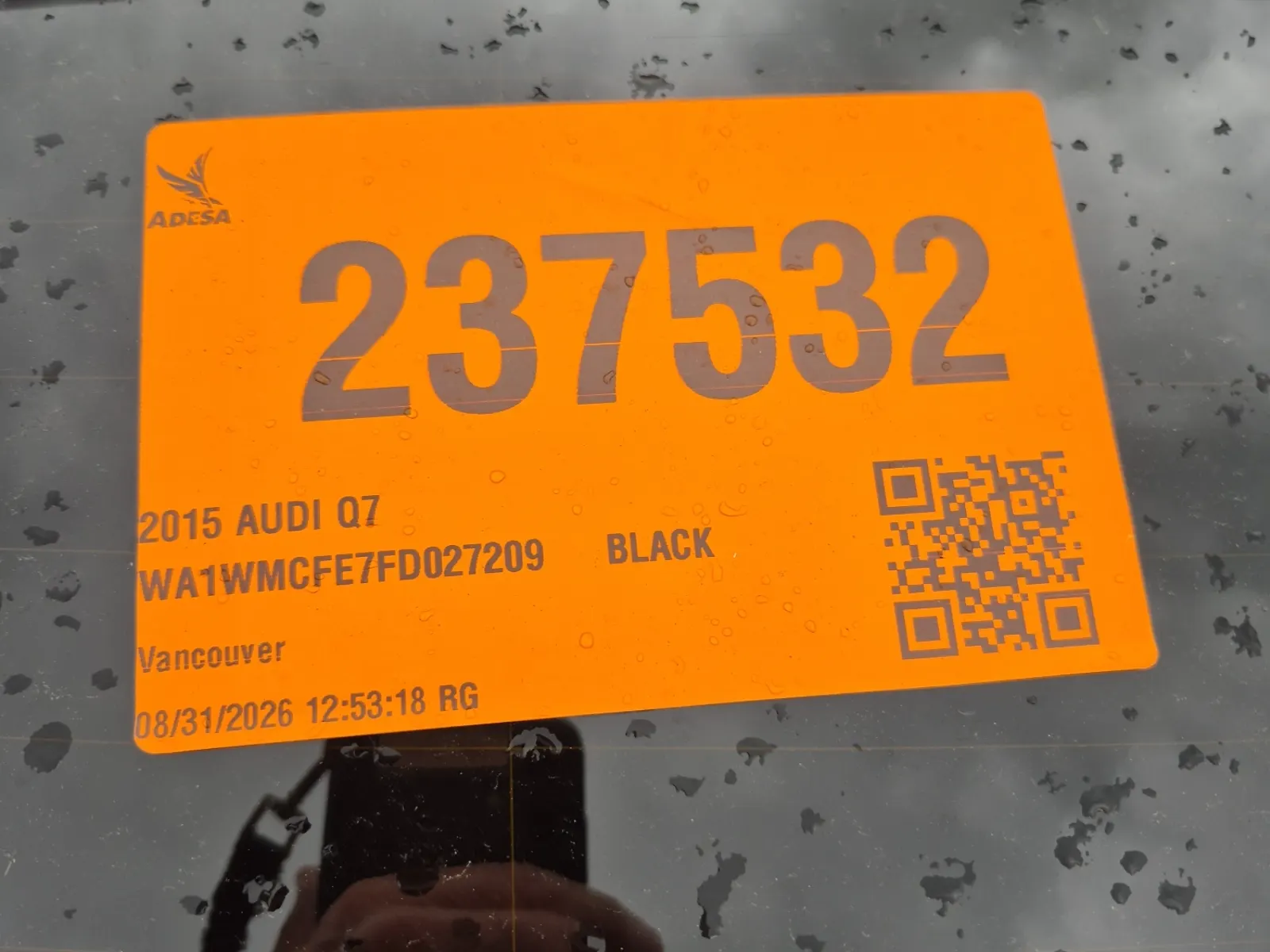 Inventory Label Photo