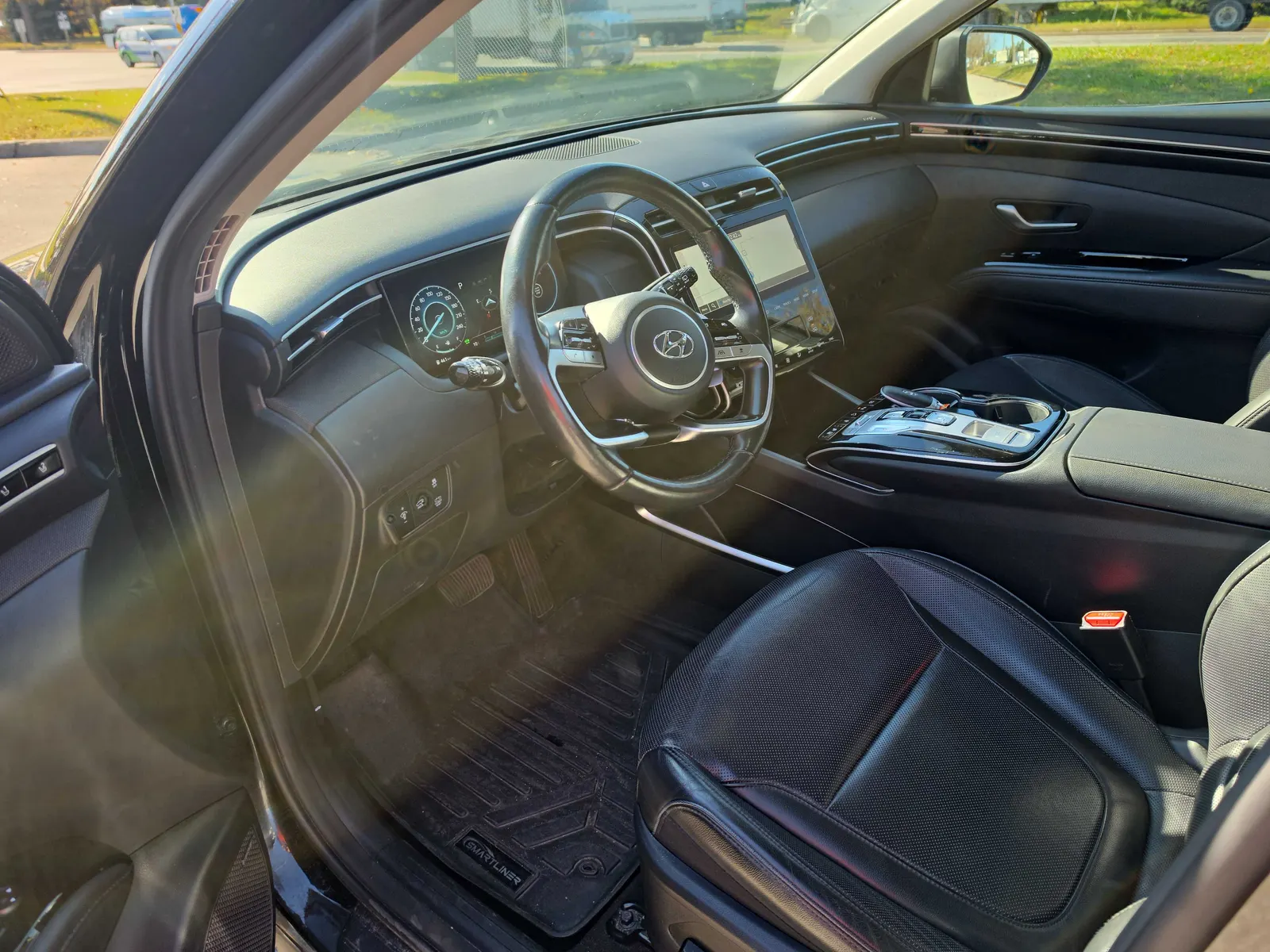 Interior driver side
