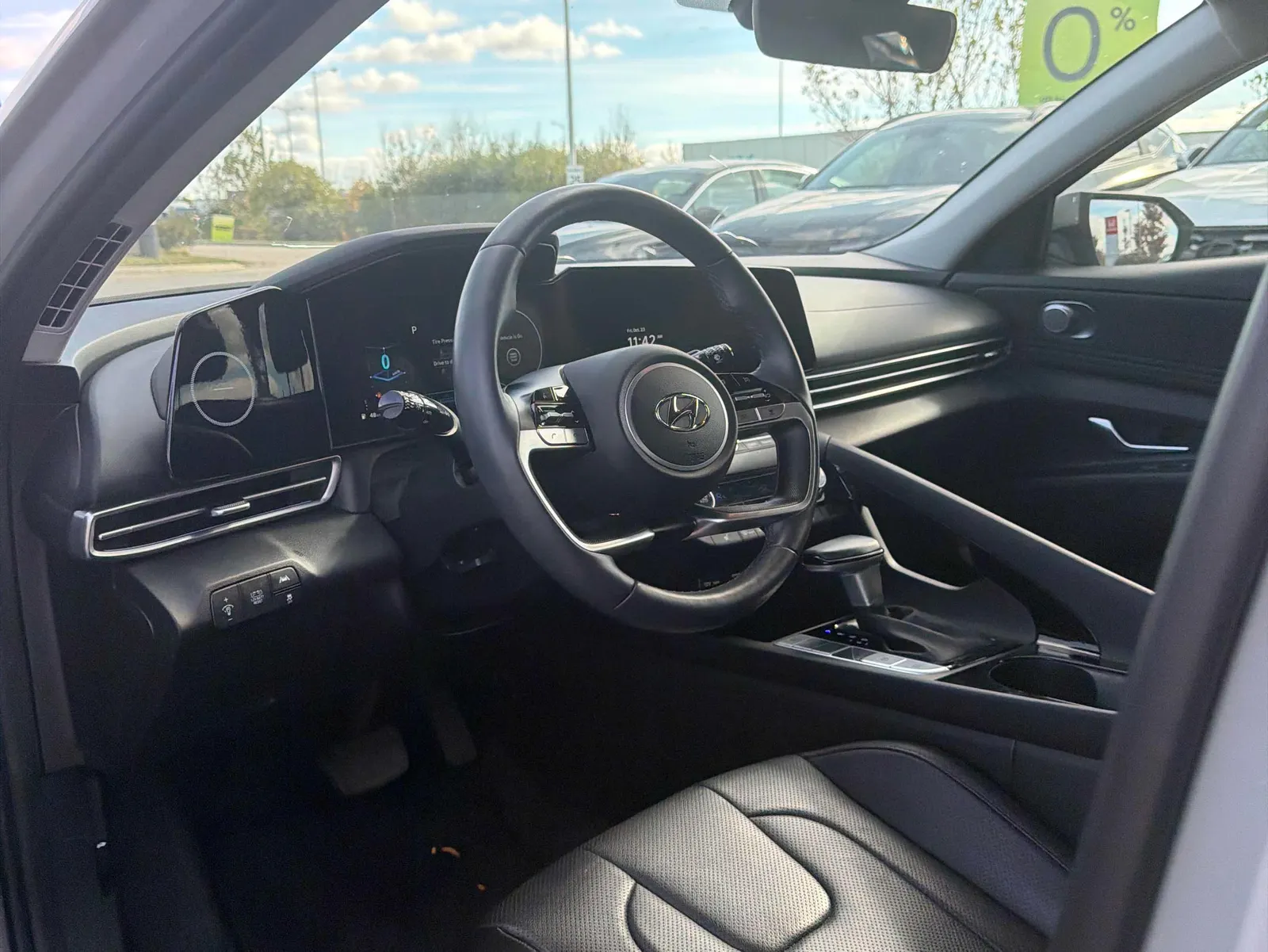 Interior driver side