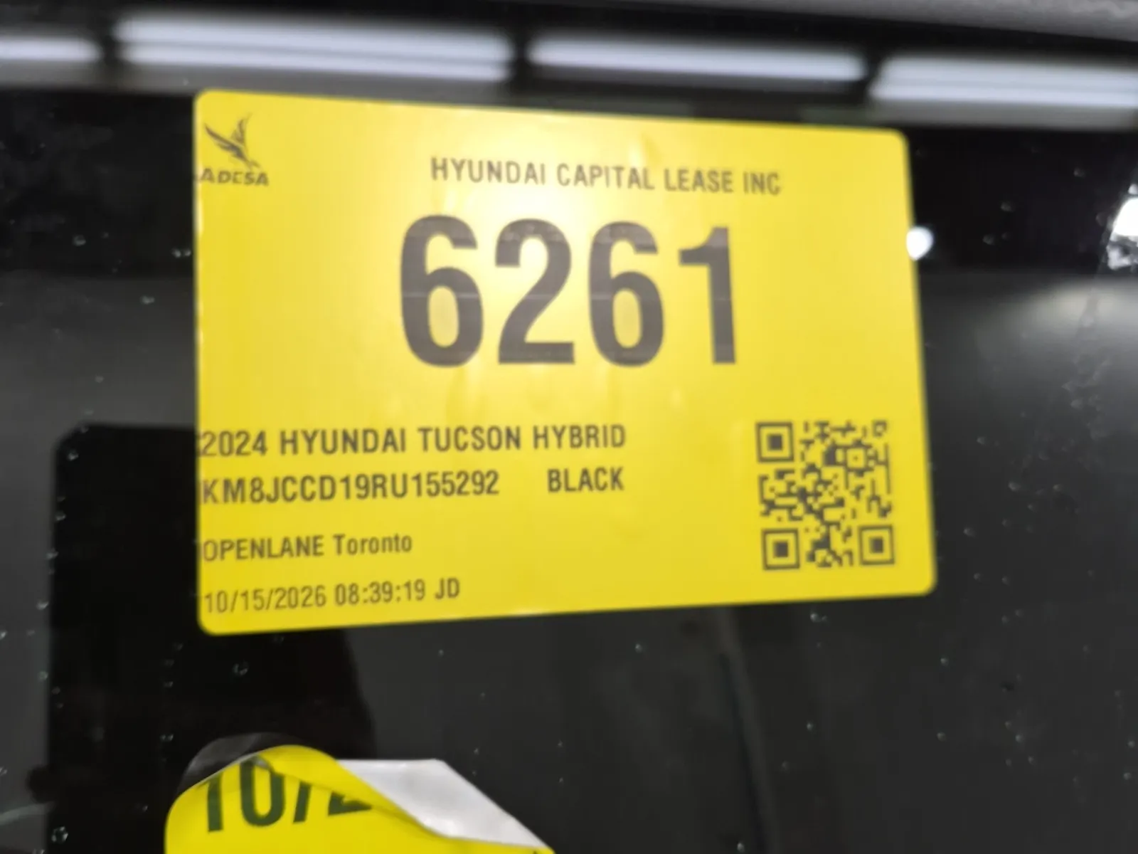 Inventory Label Photo