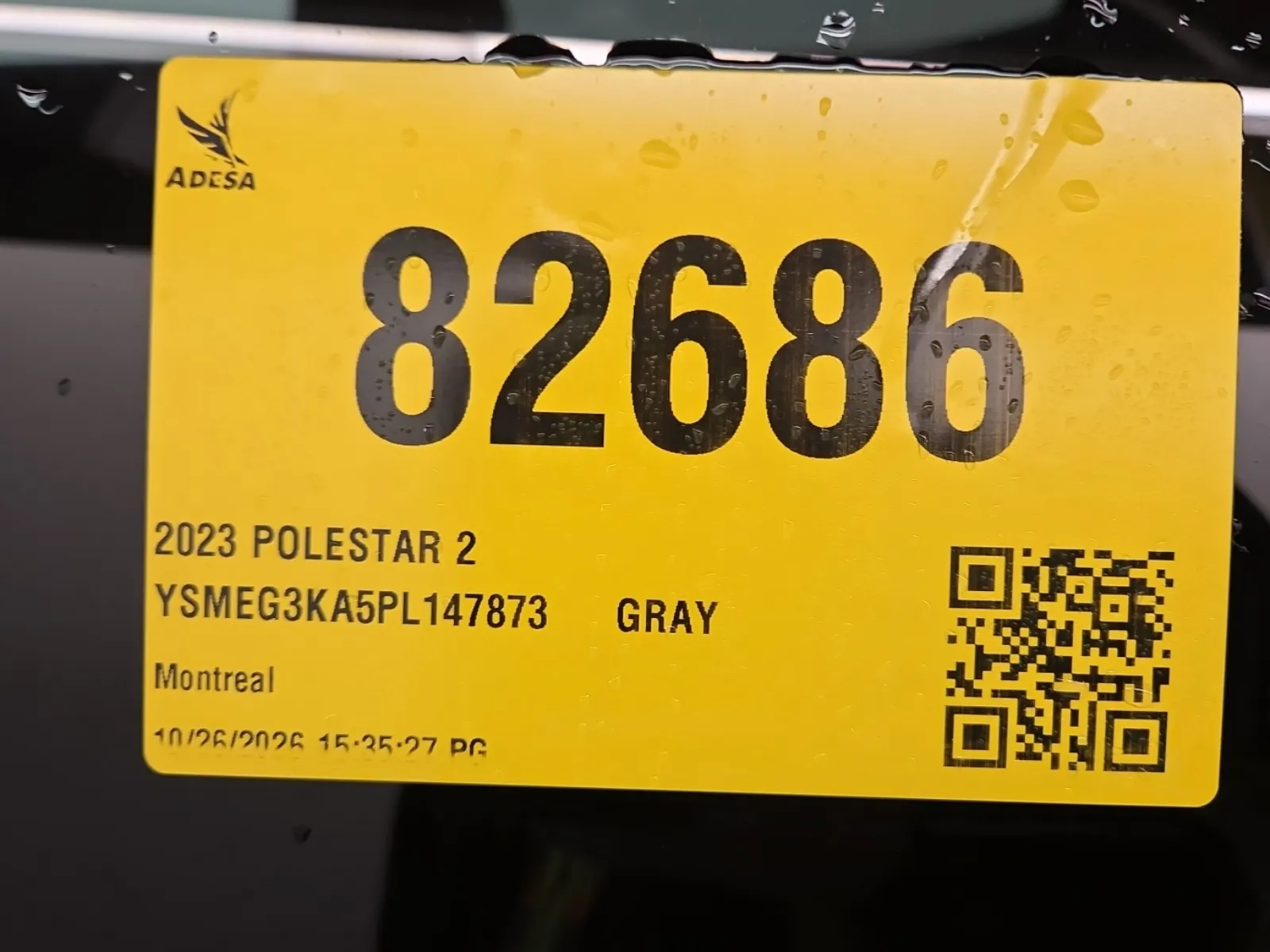 Inventory Label Photo