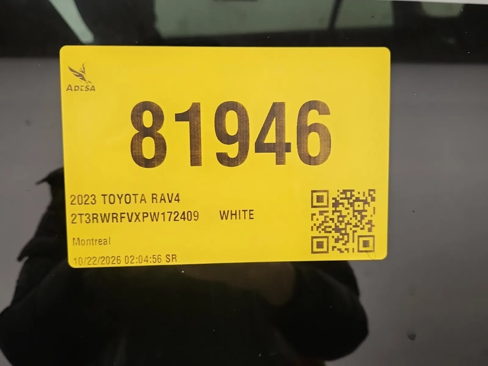 Inventory Label Photo