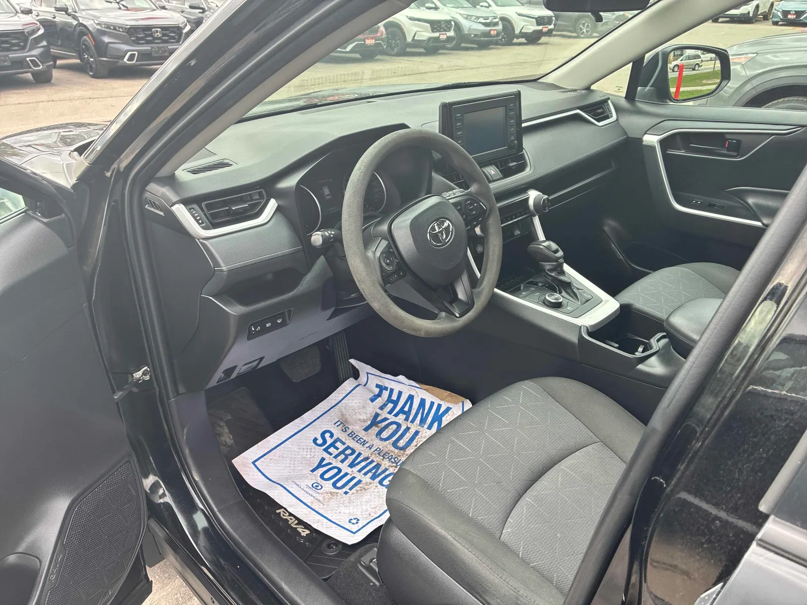 Interior driver side
