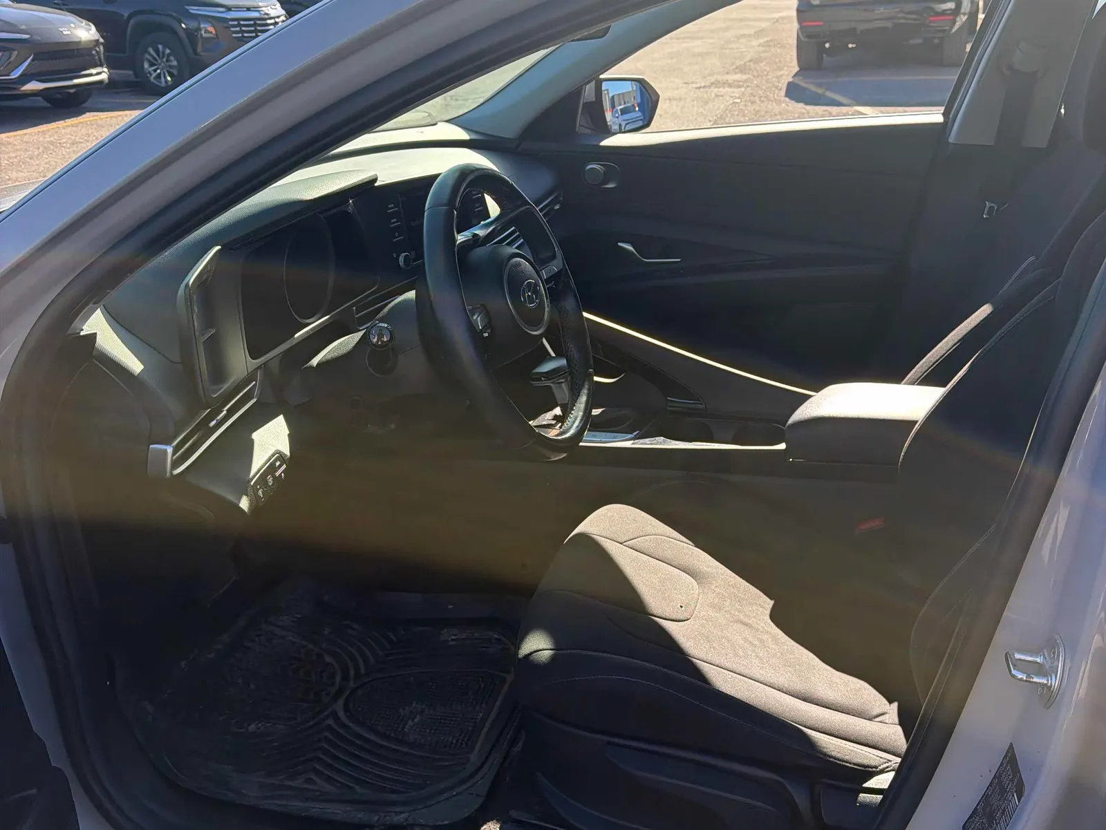 Interior driver side