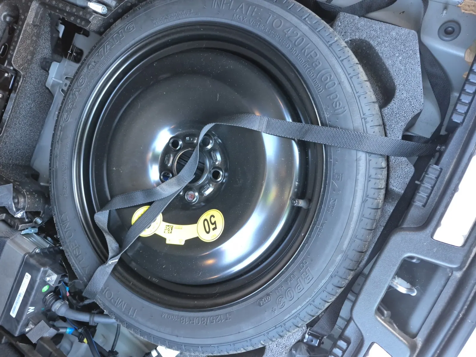 Spare Tire & Wheel Photo