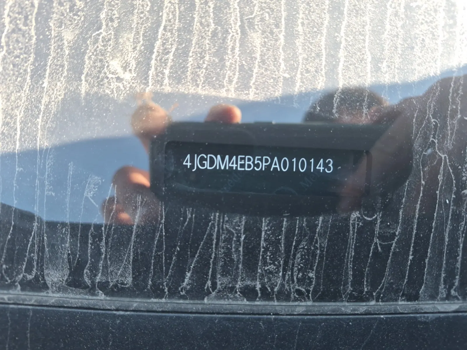 Dash VIN Plate Photo
