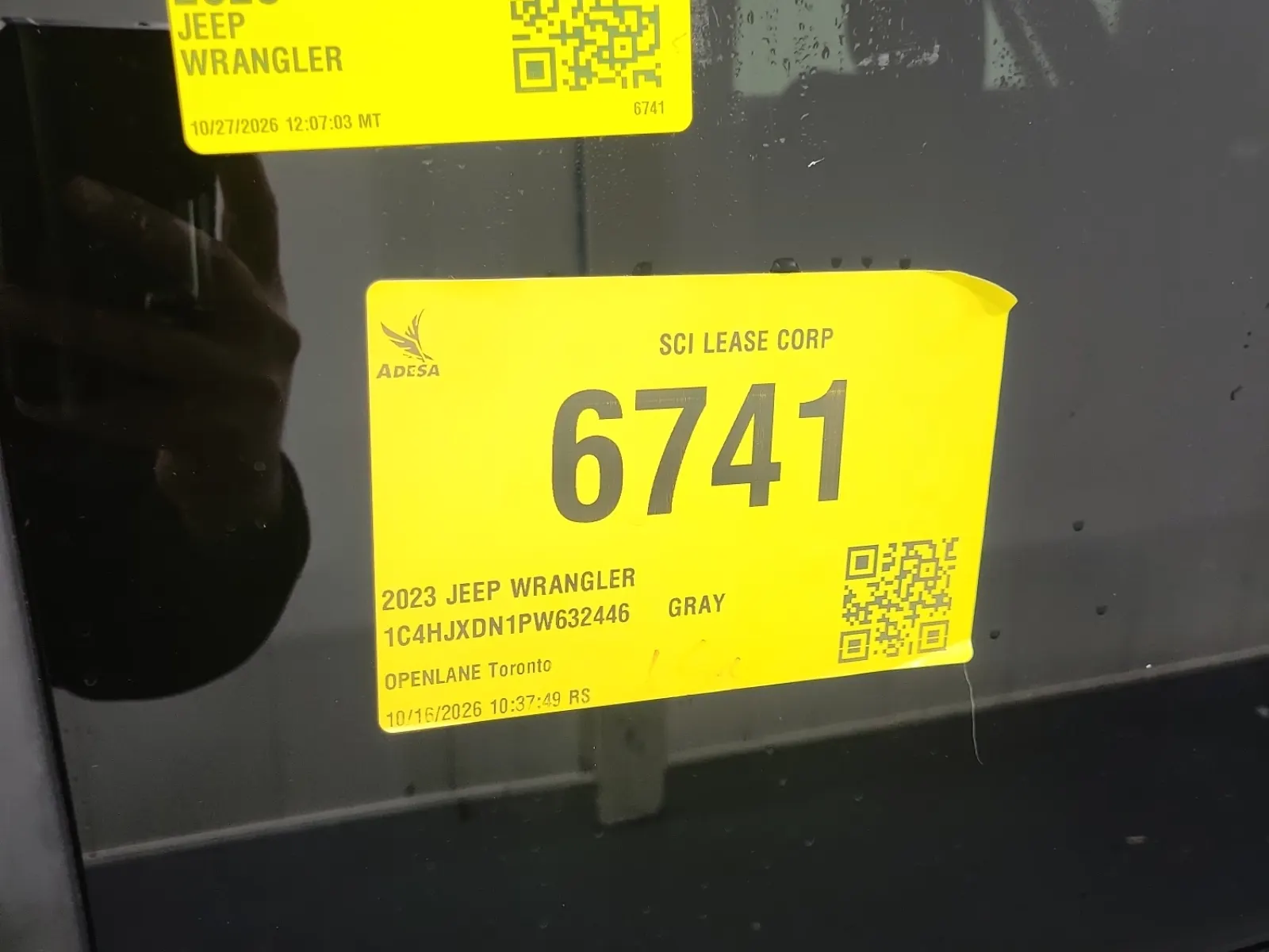 Inventory Label Photo