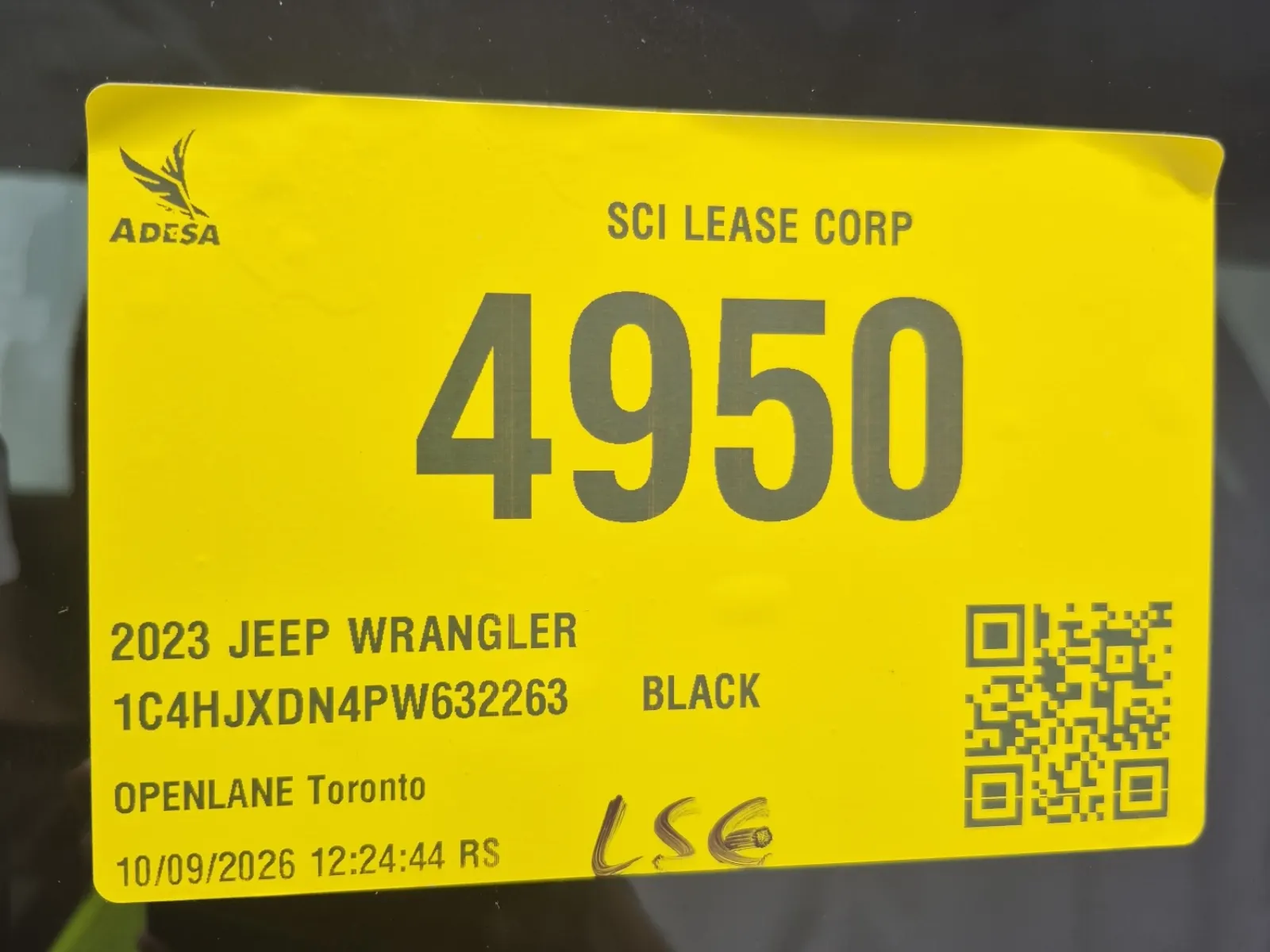 Inventory Label Photo