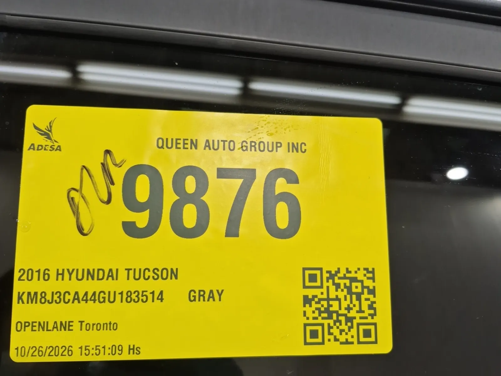 Inventory Label Photo