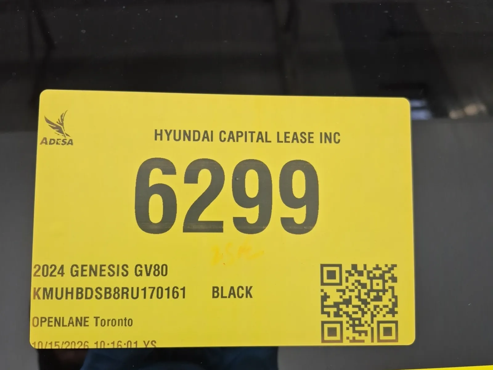 Inventory Label Photo