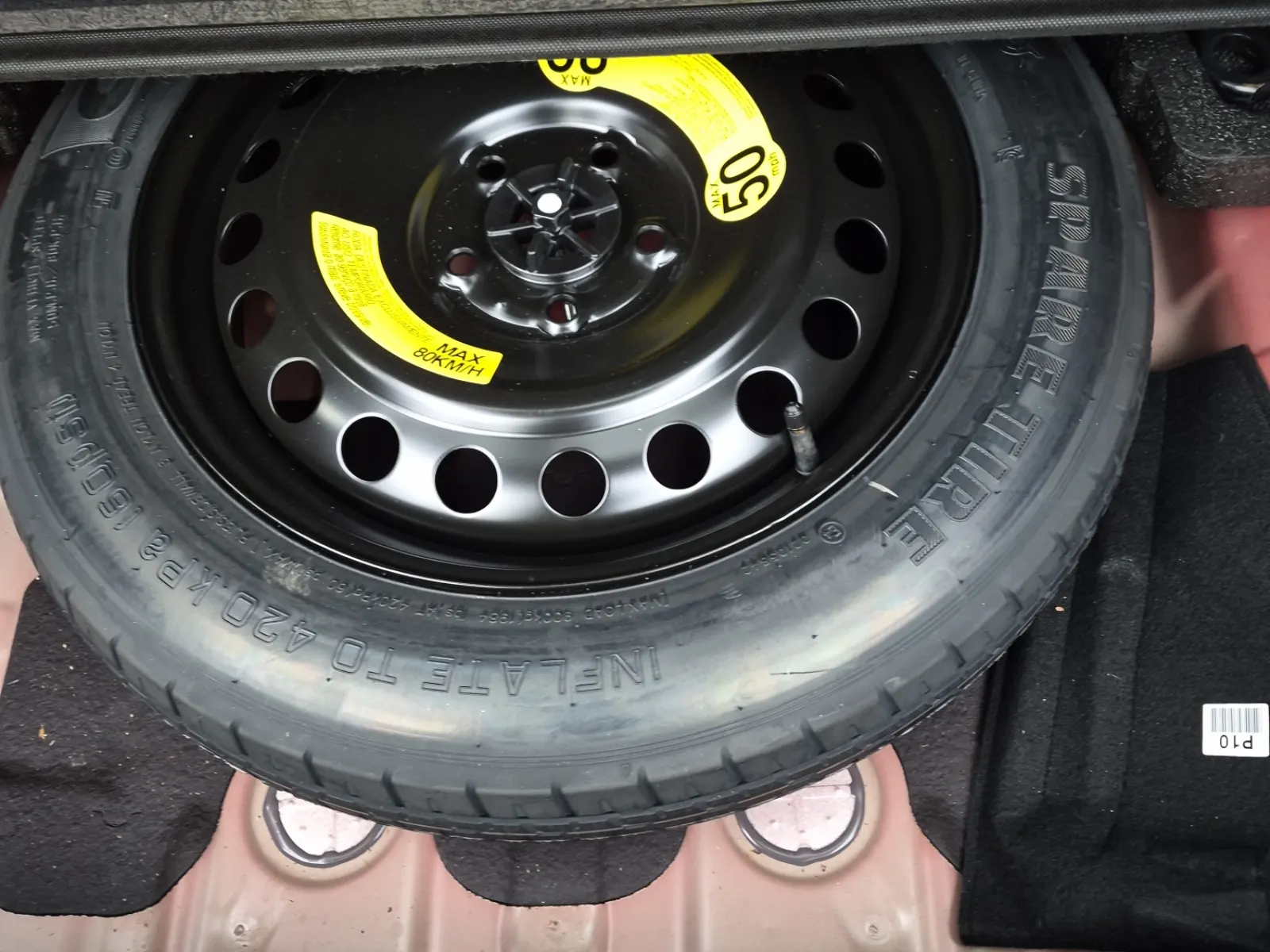Spare Tire & Wheel Photo