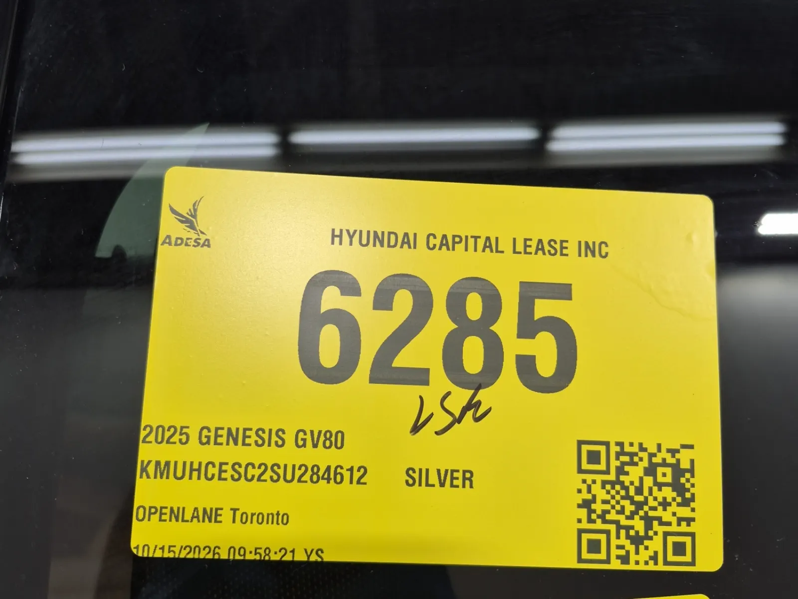 Inventory Label Photo