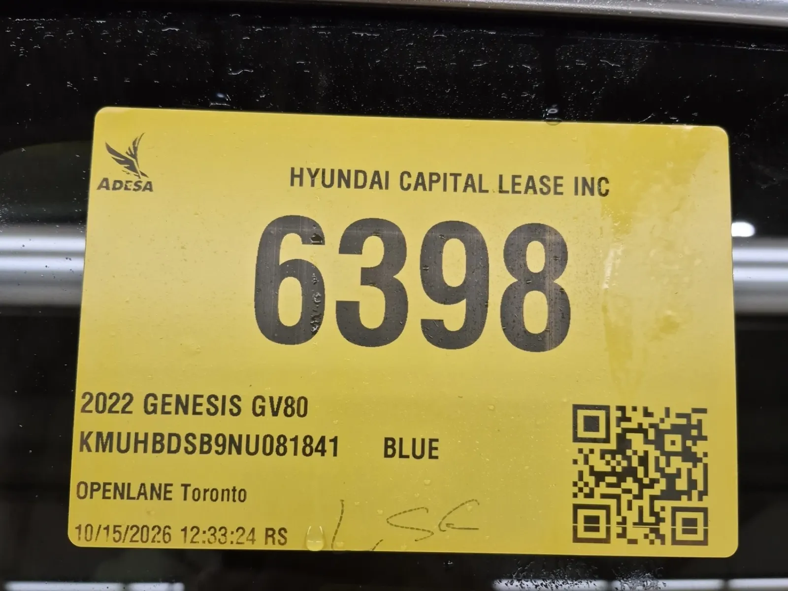 Inventory Label Photo