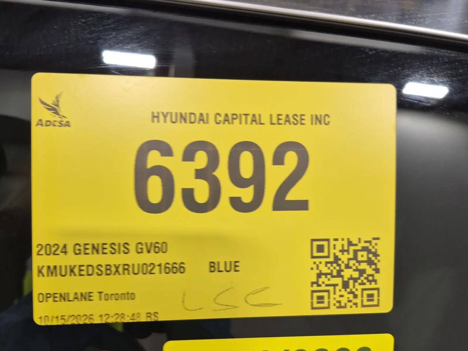 Inventory Label Photo