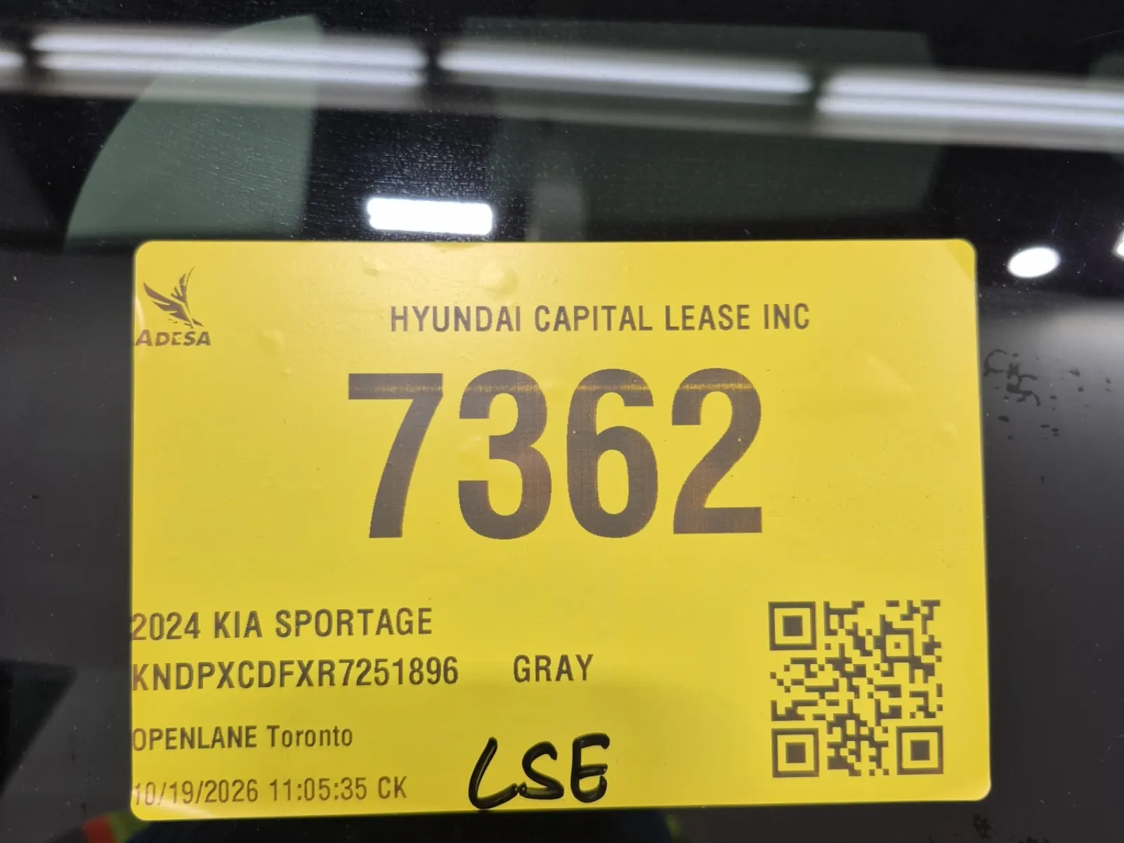 Inventory Label Photo