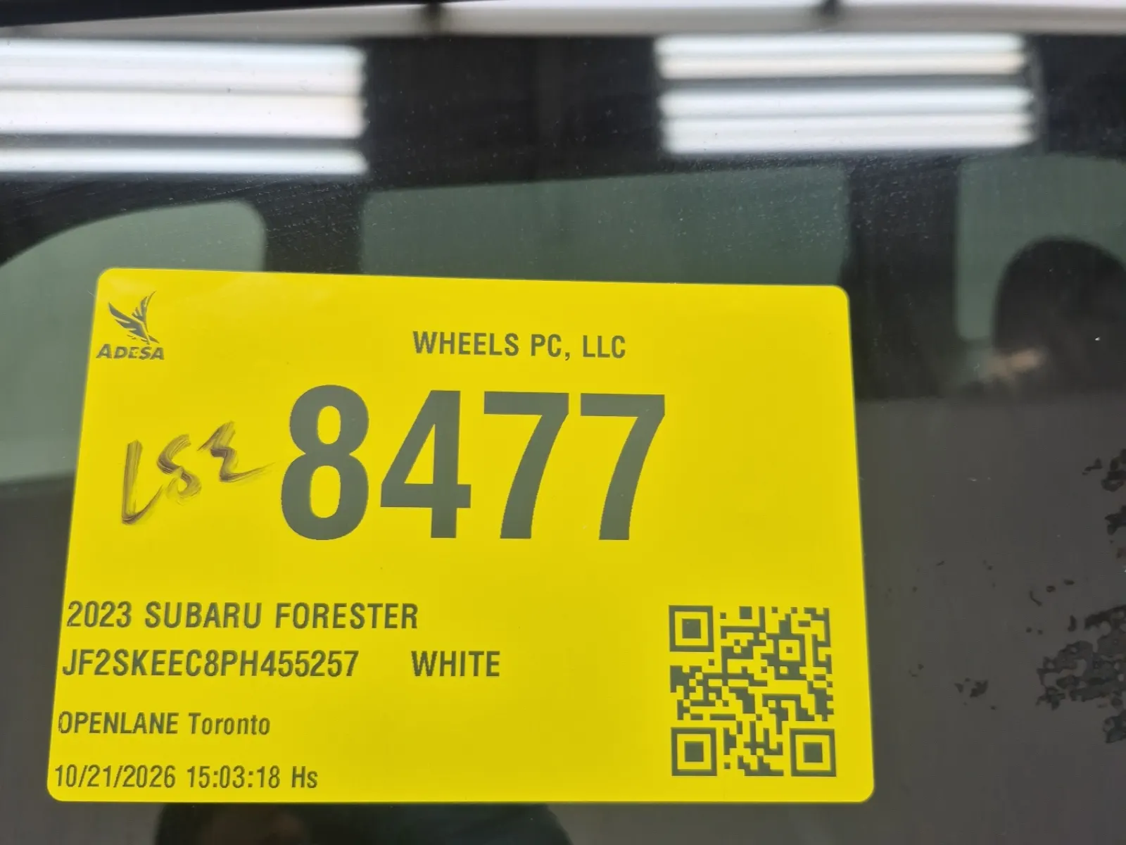 Inventory Label Photo