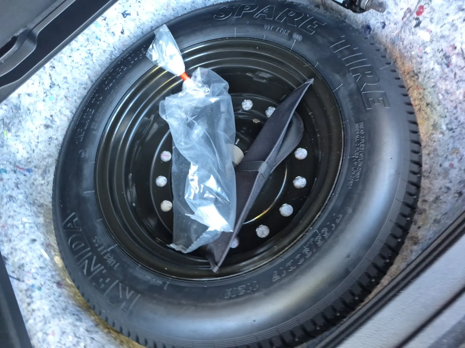 Spare Tire & Wheel Photo