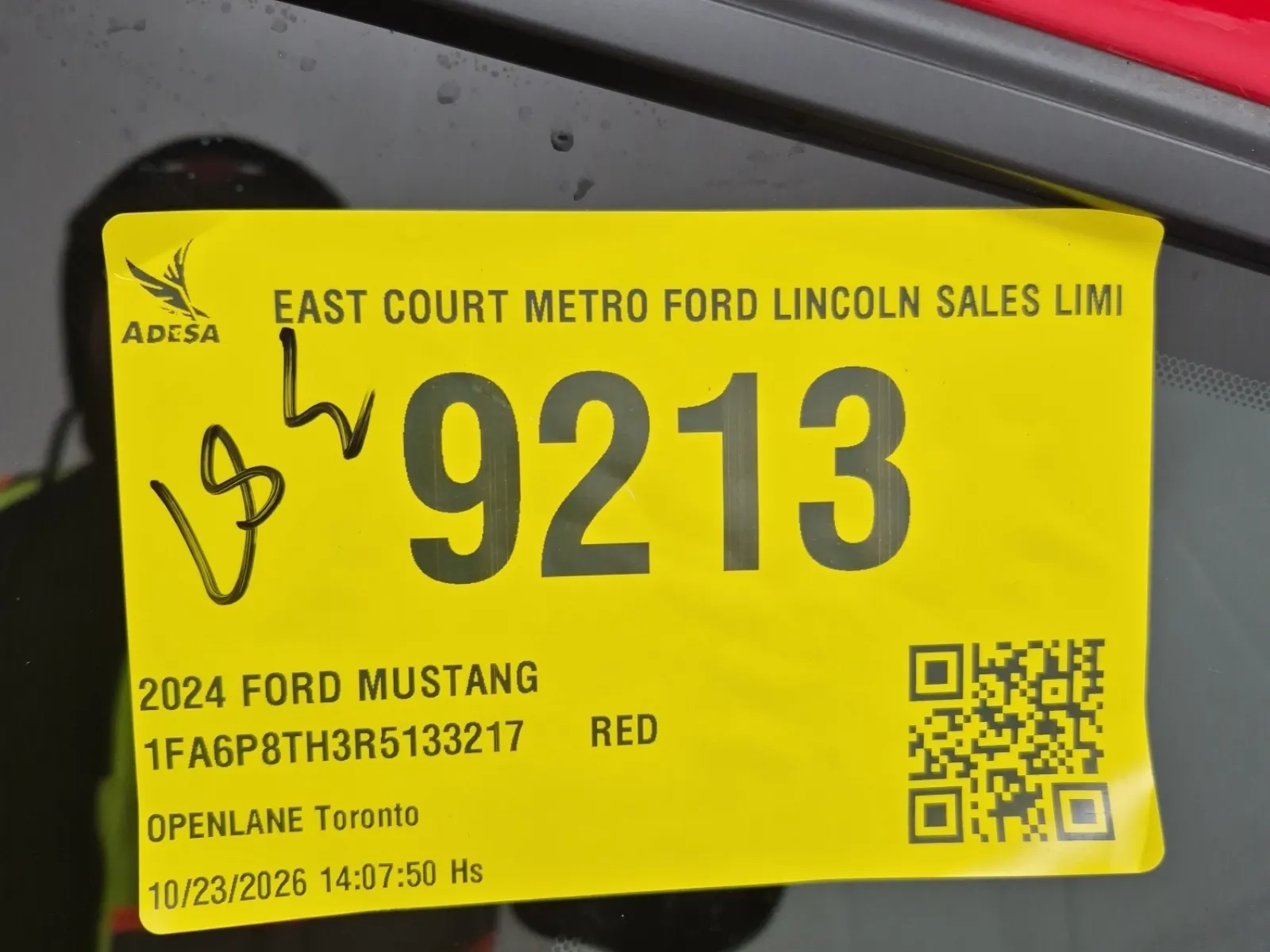 Inventory Label Photo