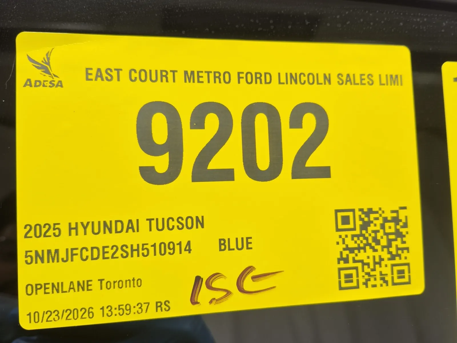 Inventory Label Photo