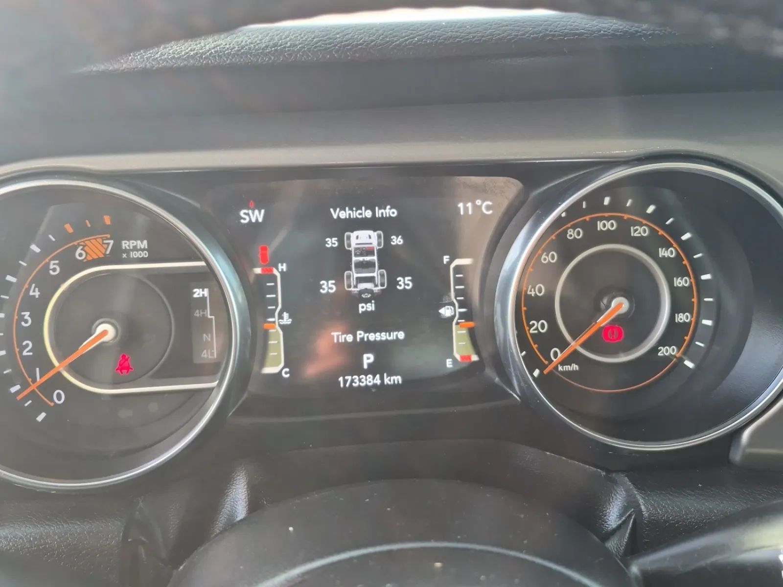 Odometer Photo