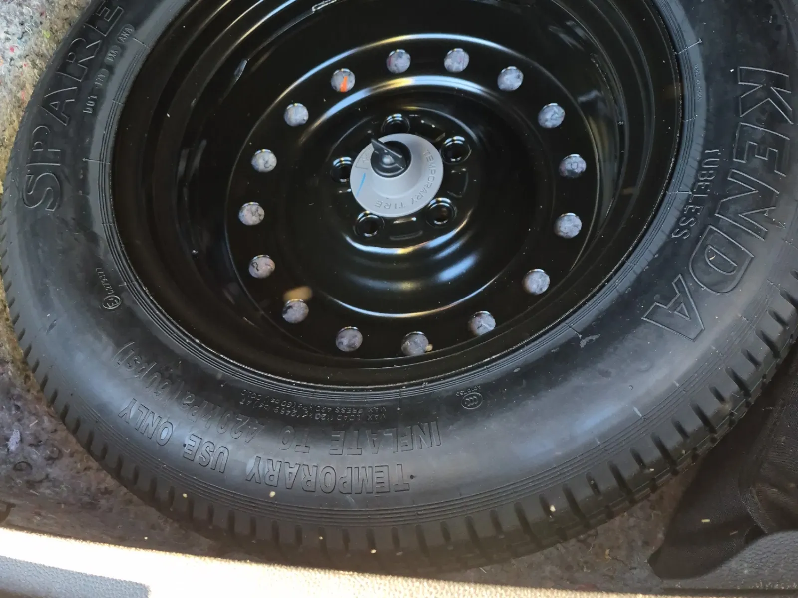 Spare Tire & Wheel Photo