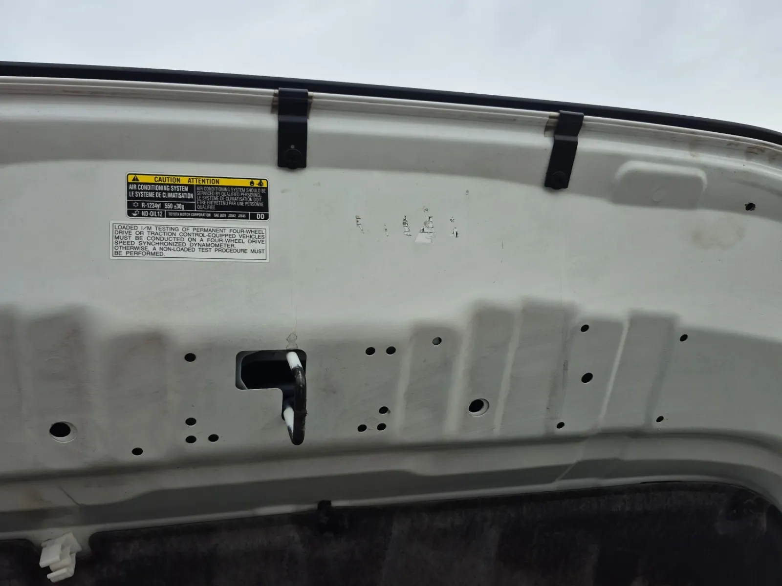 Emission Sticker Photo