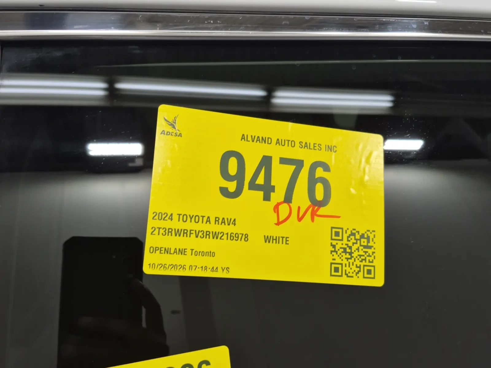 Inventory Label Photo