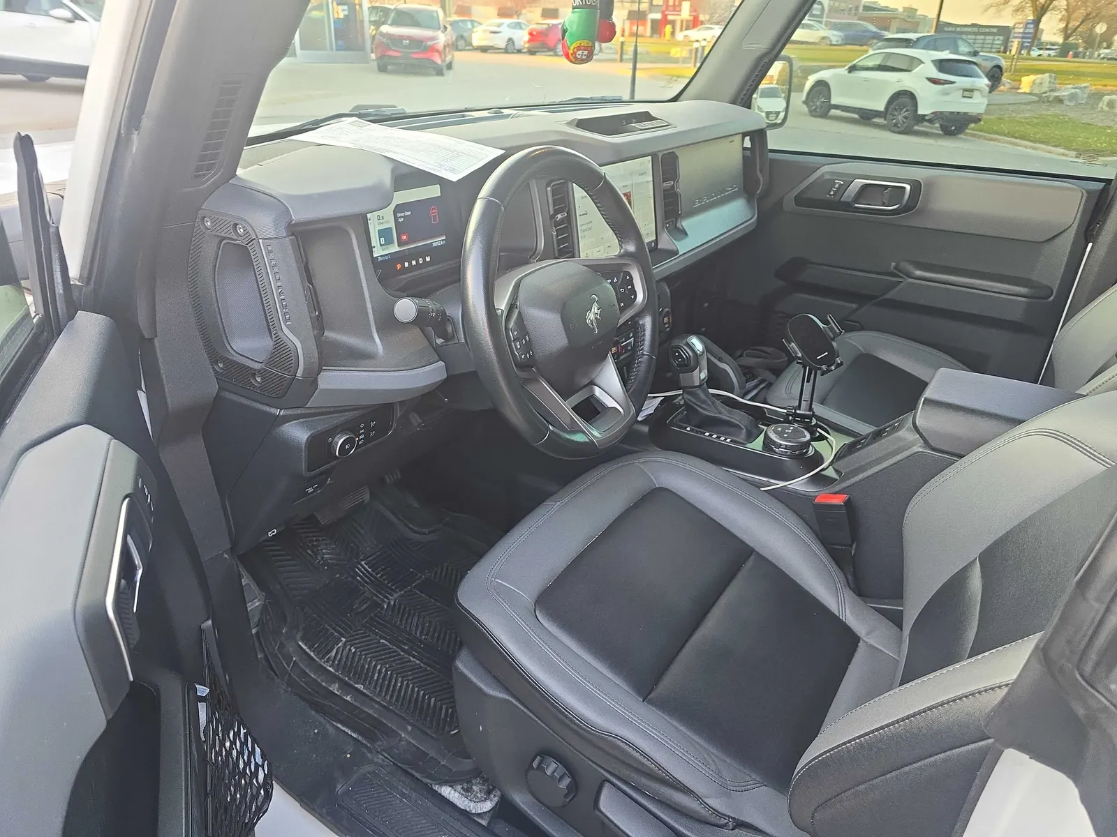 Interior driver side