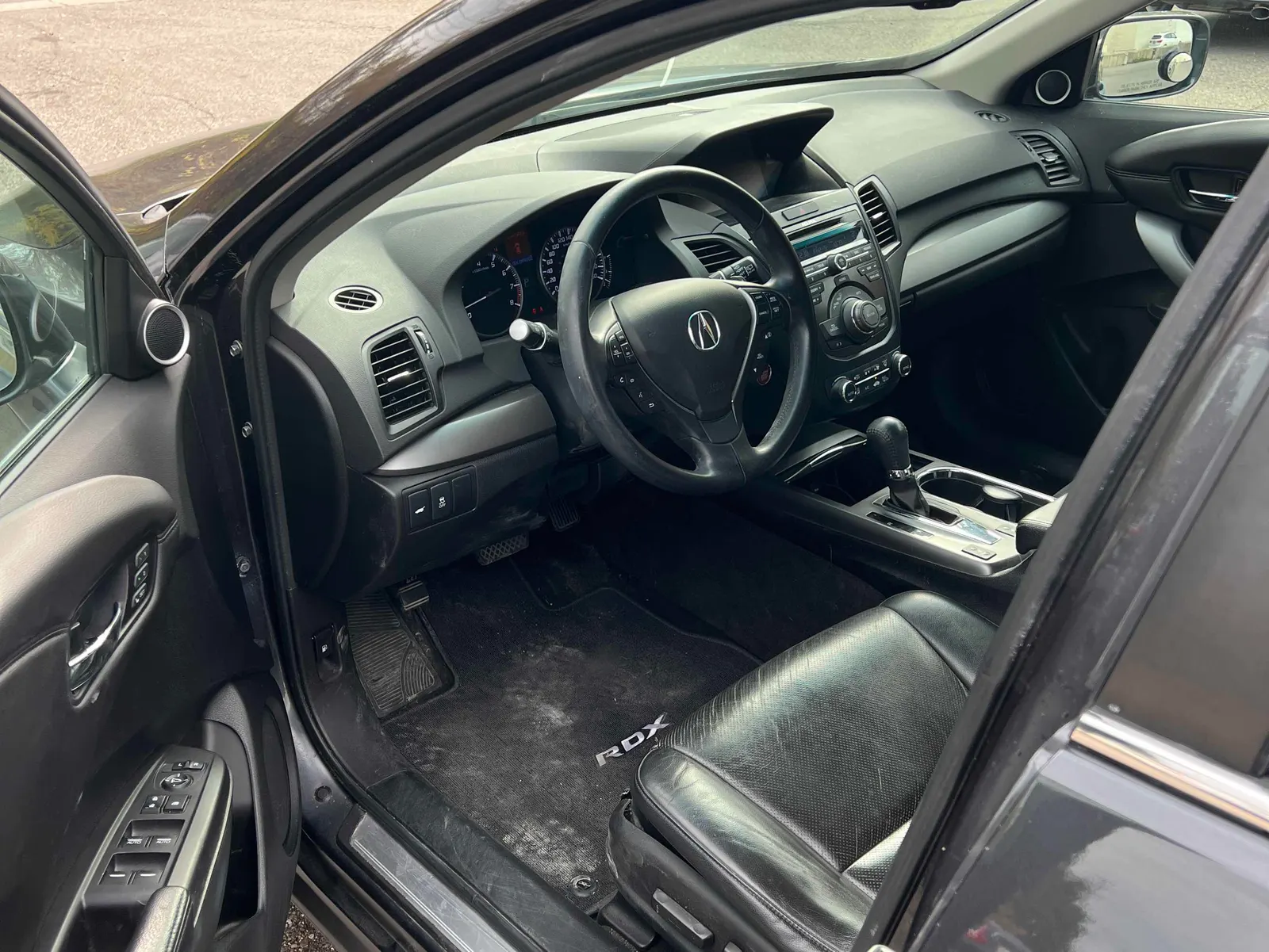 Interior driver side