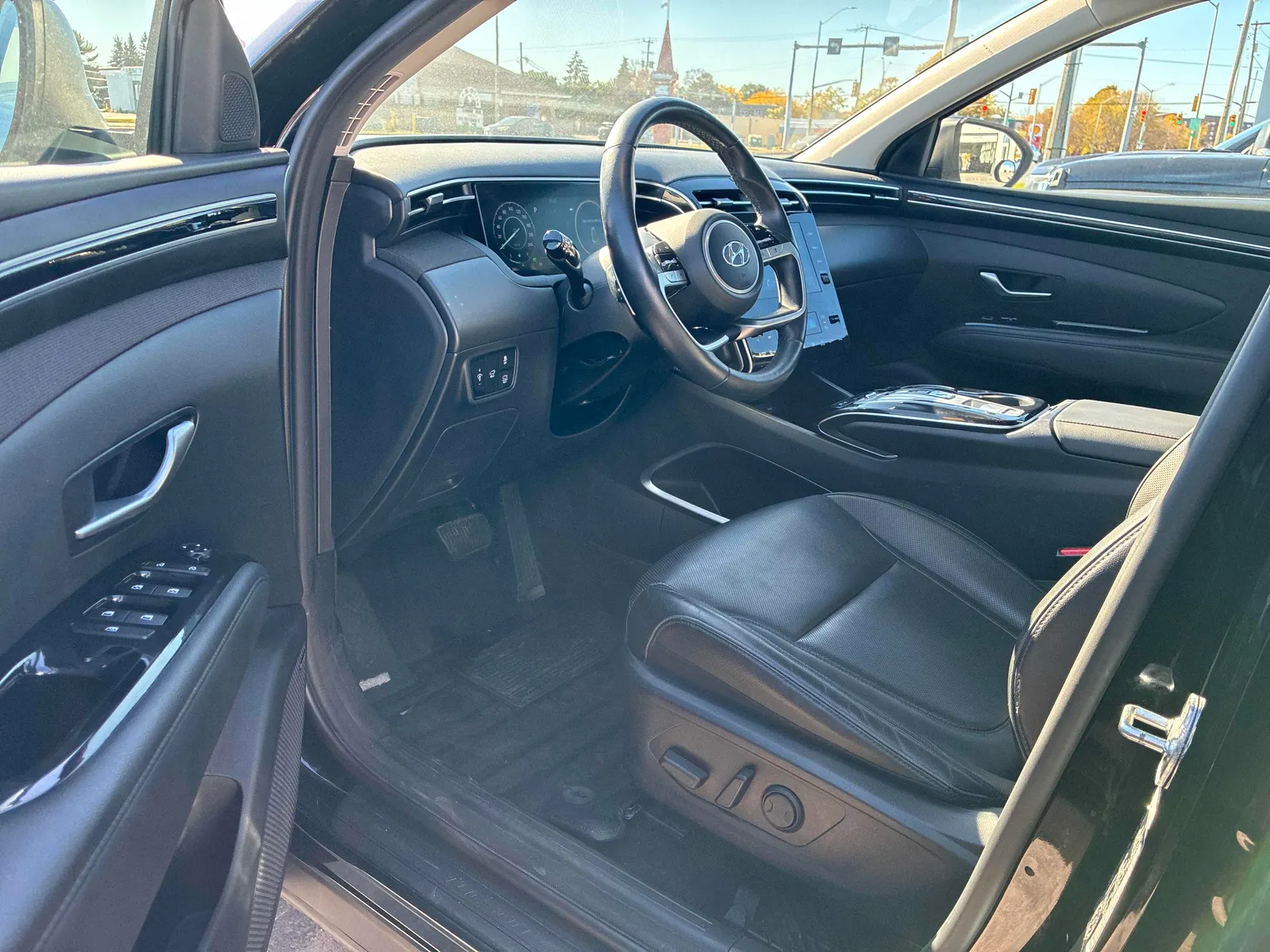 Interior driver side