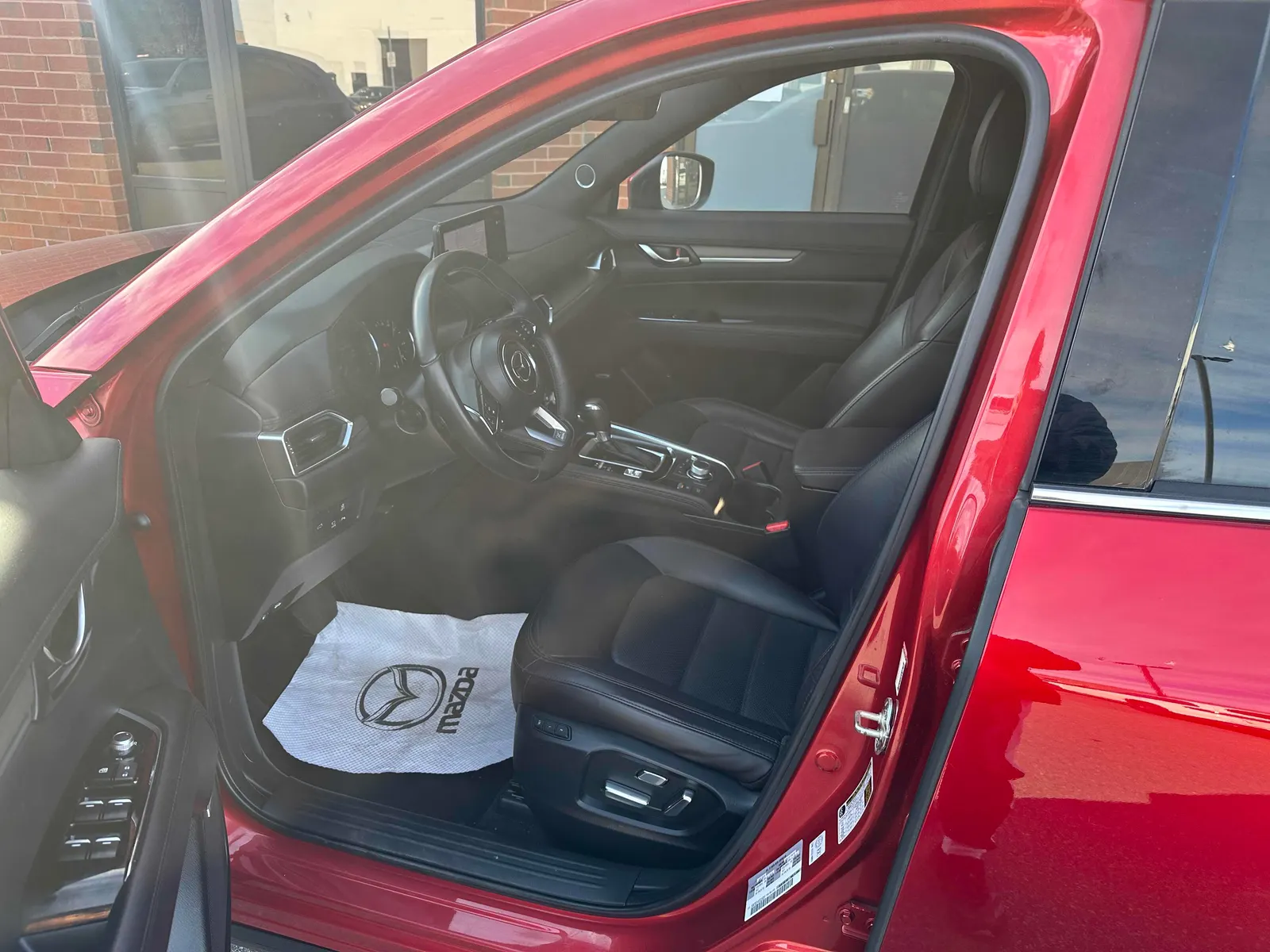 Interior driver side