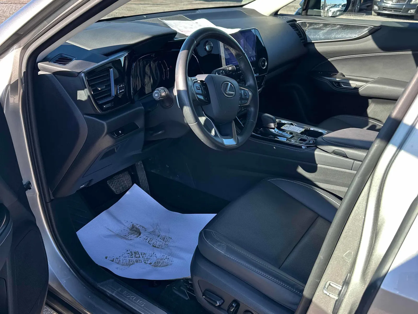 Interior driver side