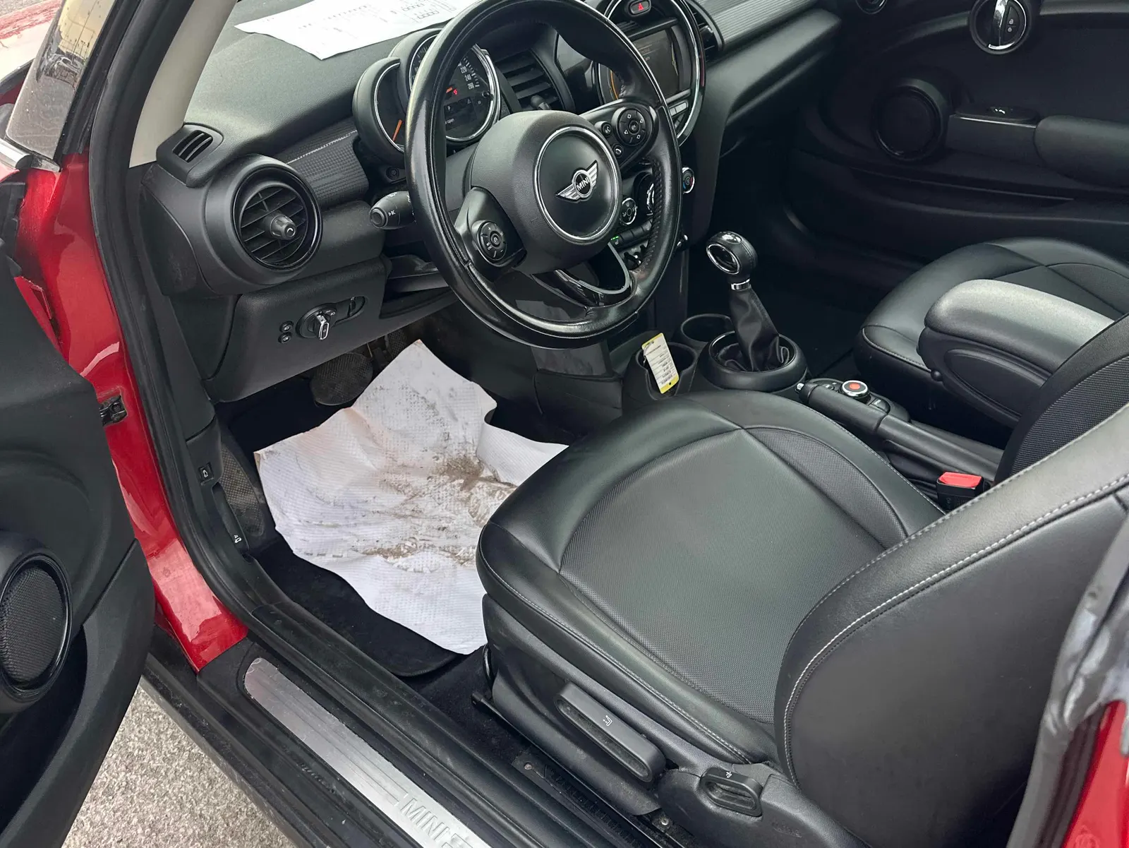 Interior driver side