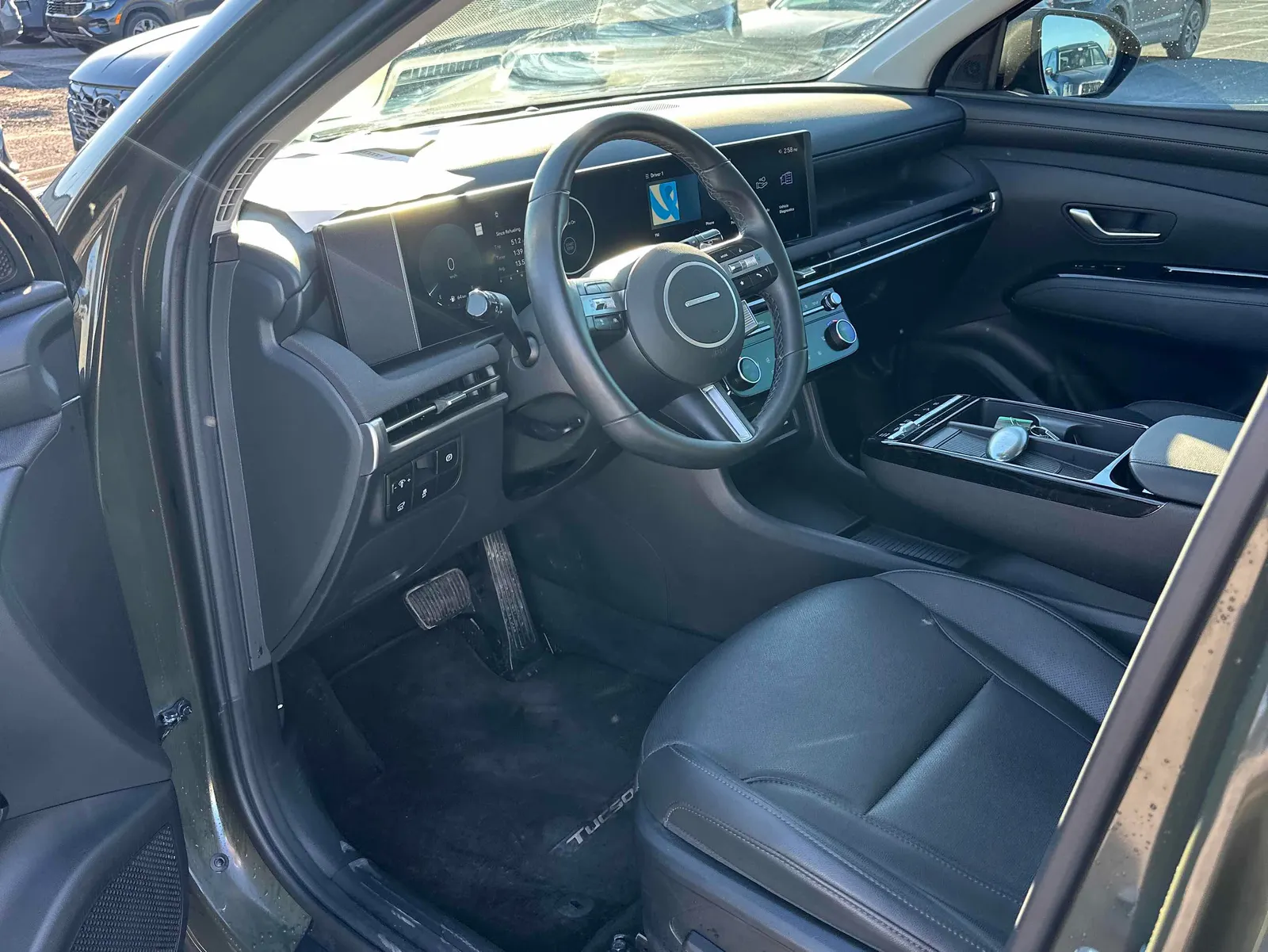 Interior driver side