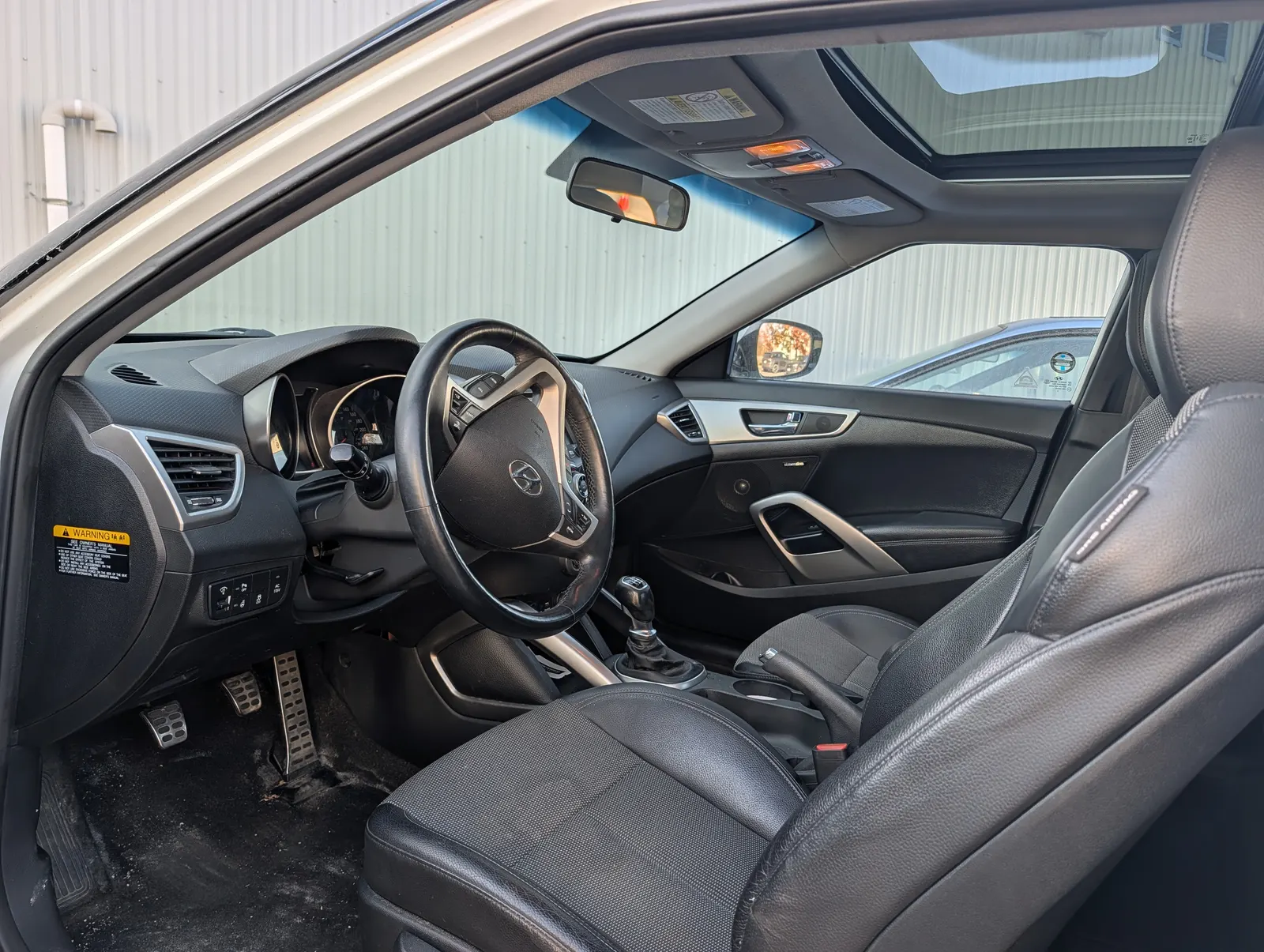 Interior driver side