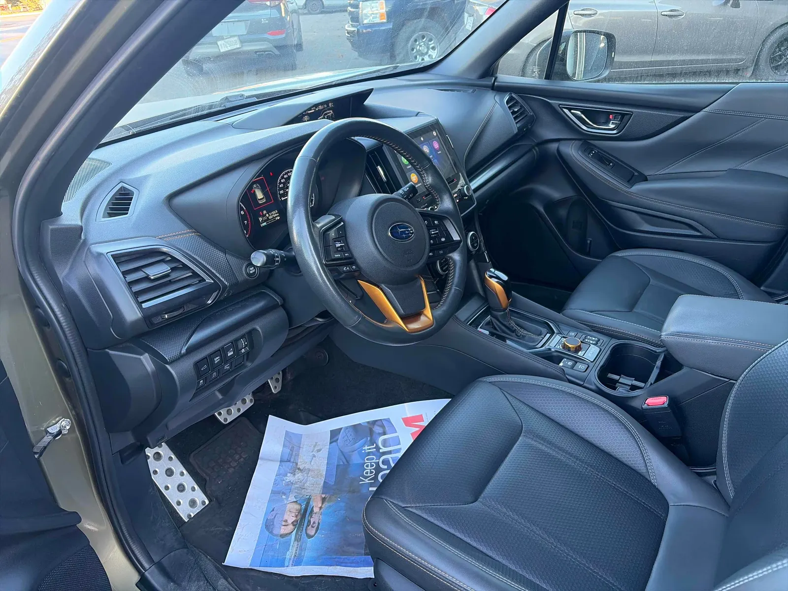 Interior driver side
