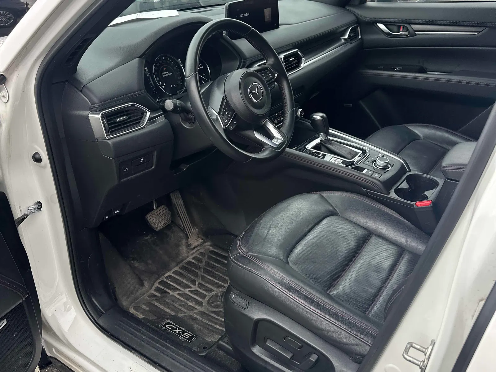 Interior driver side