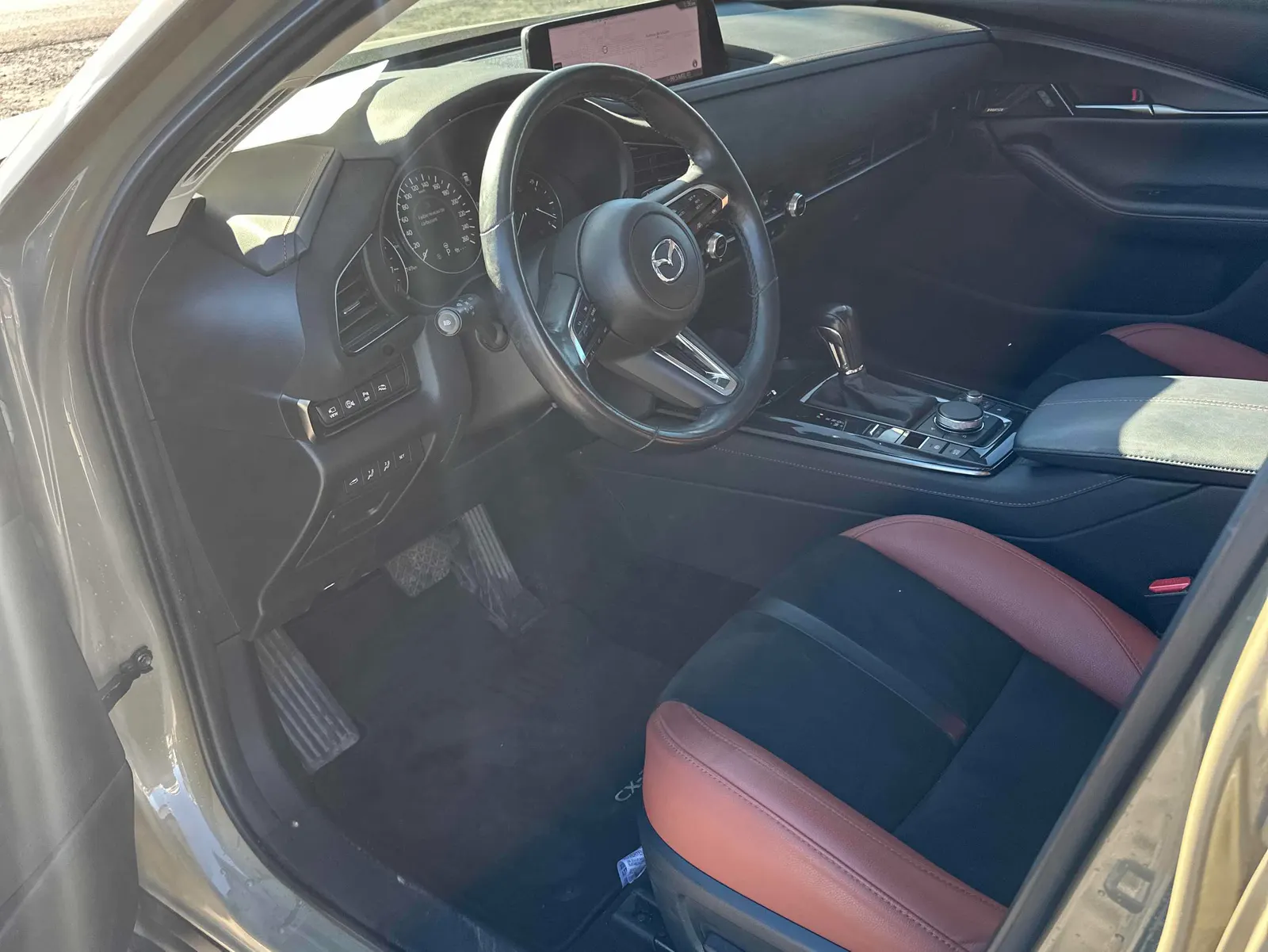 Interior driver side