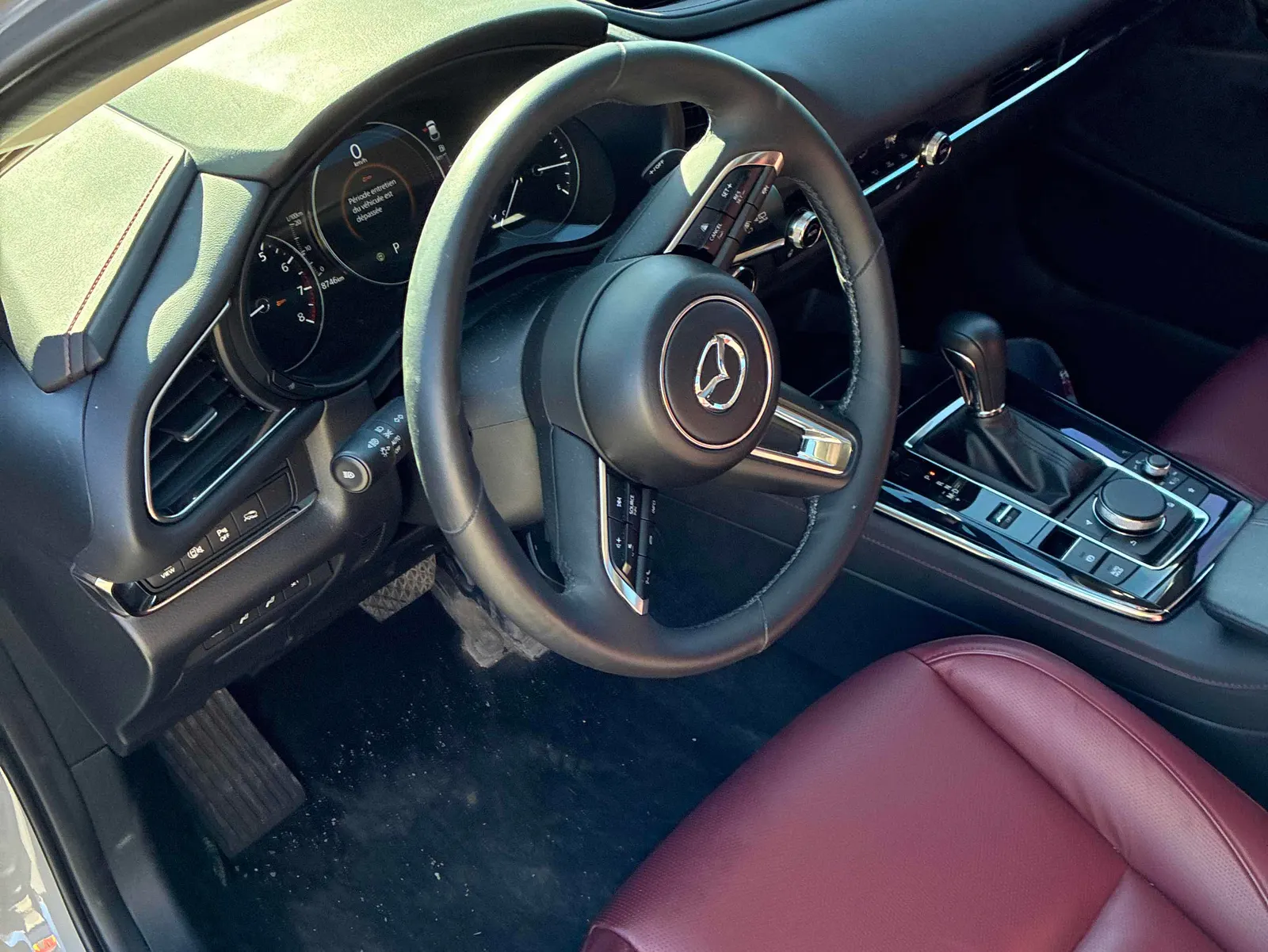 Interior driver side