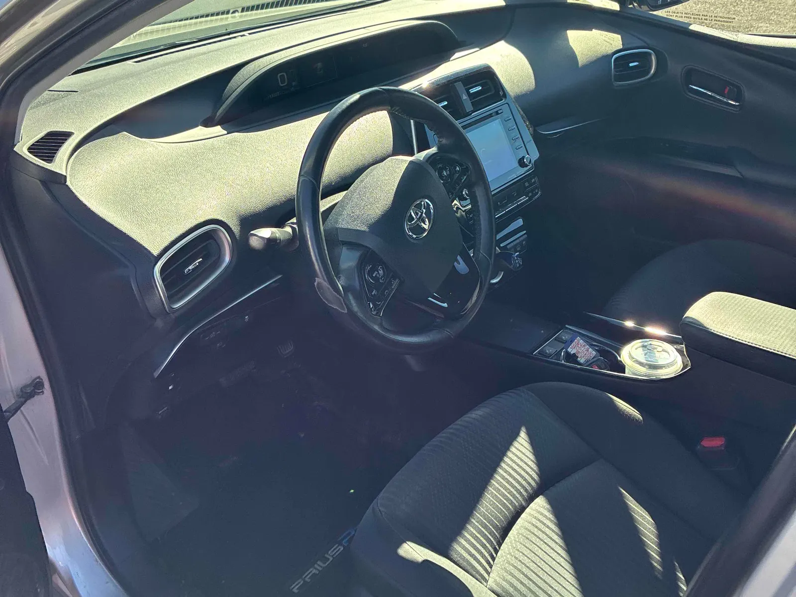 Interior driver side