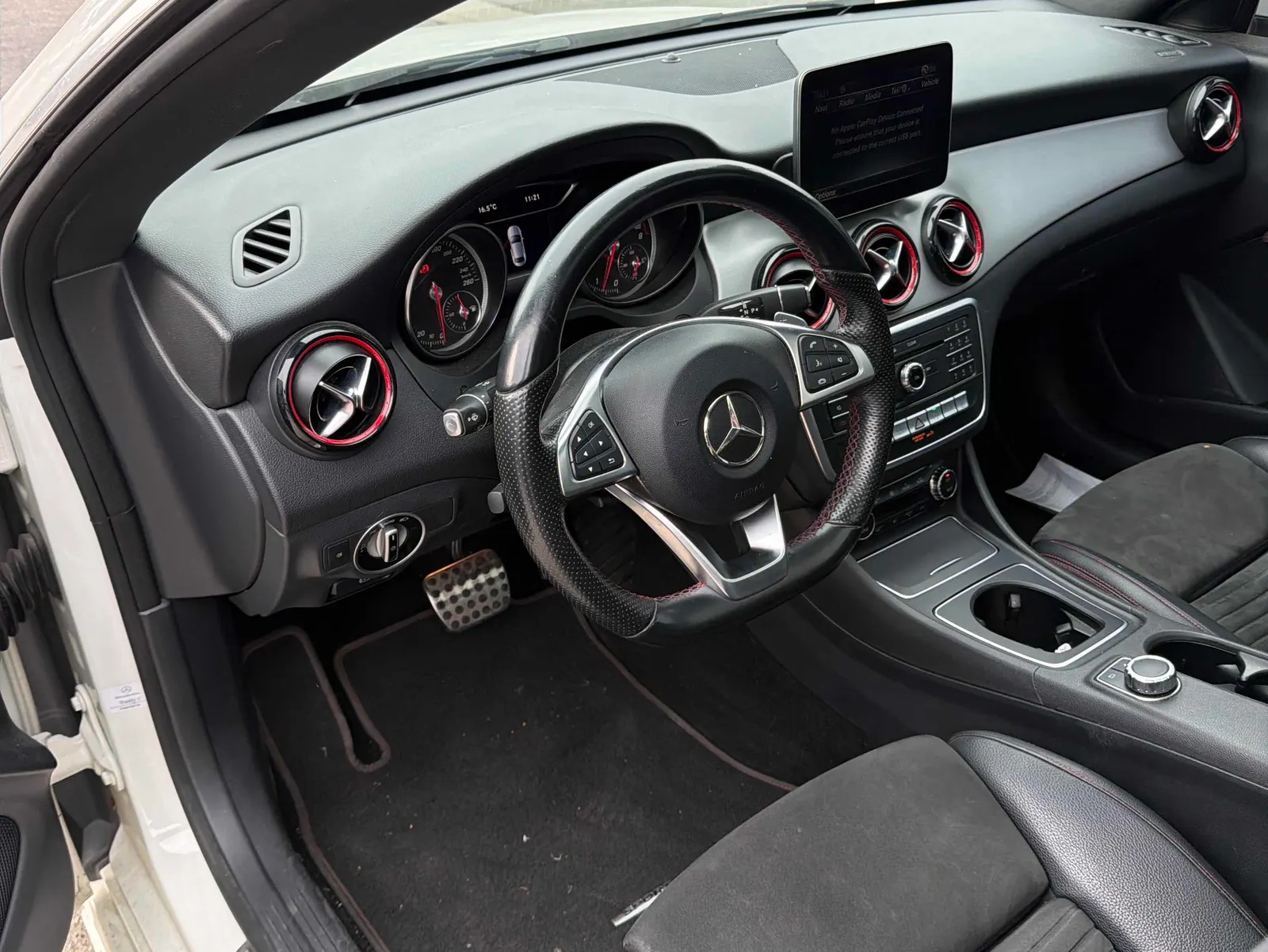 Interior driver side