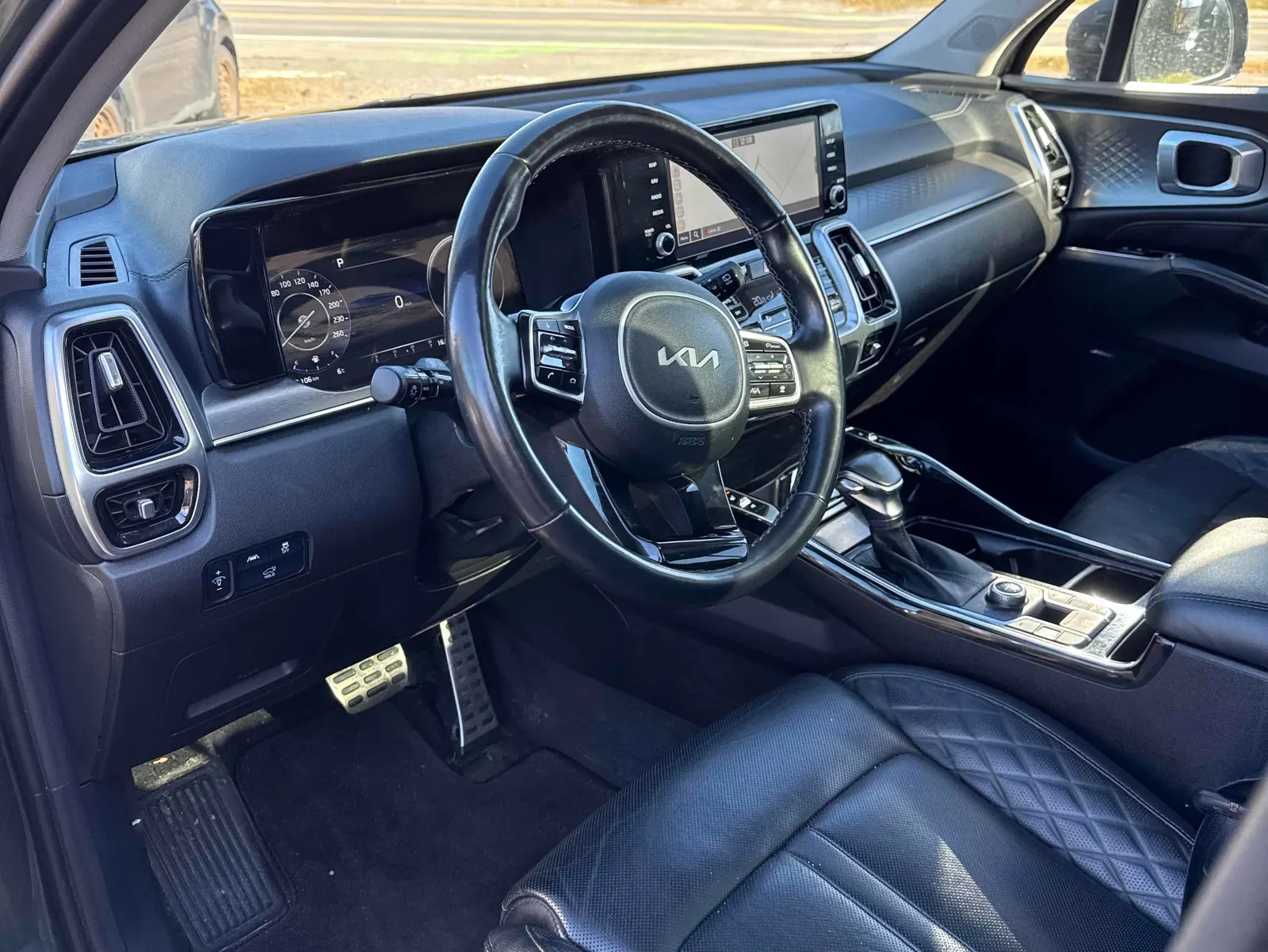 Interior driver side