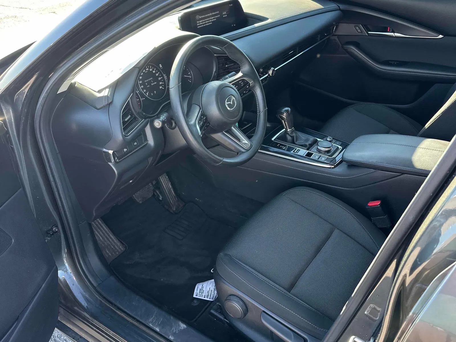 Interior driver side