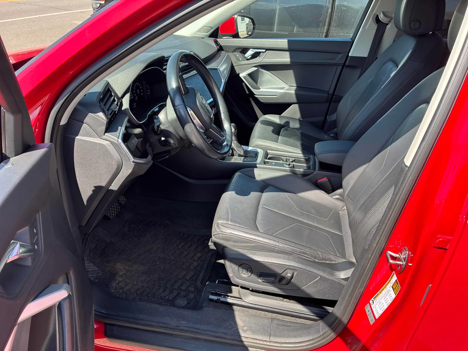 Interior driver side