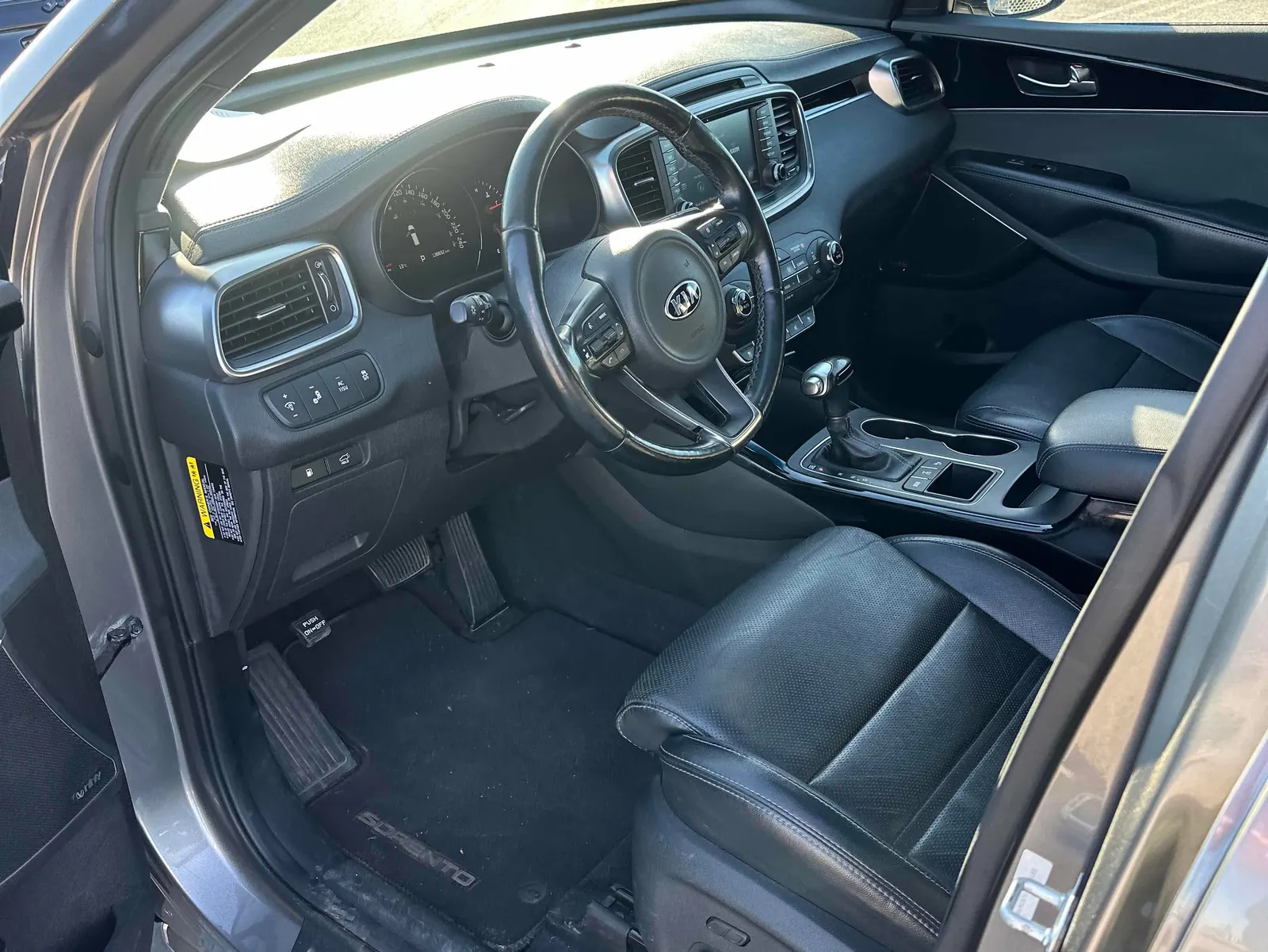 Interior driver side