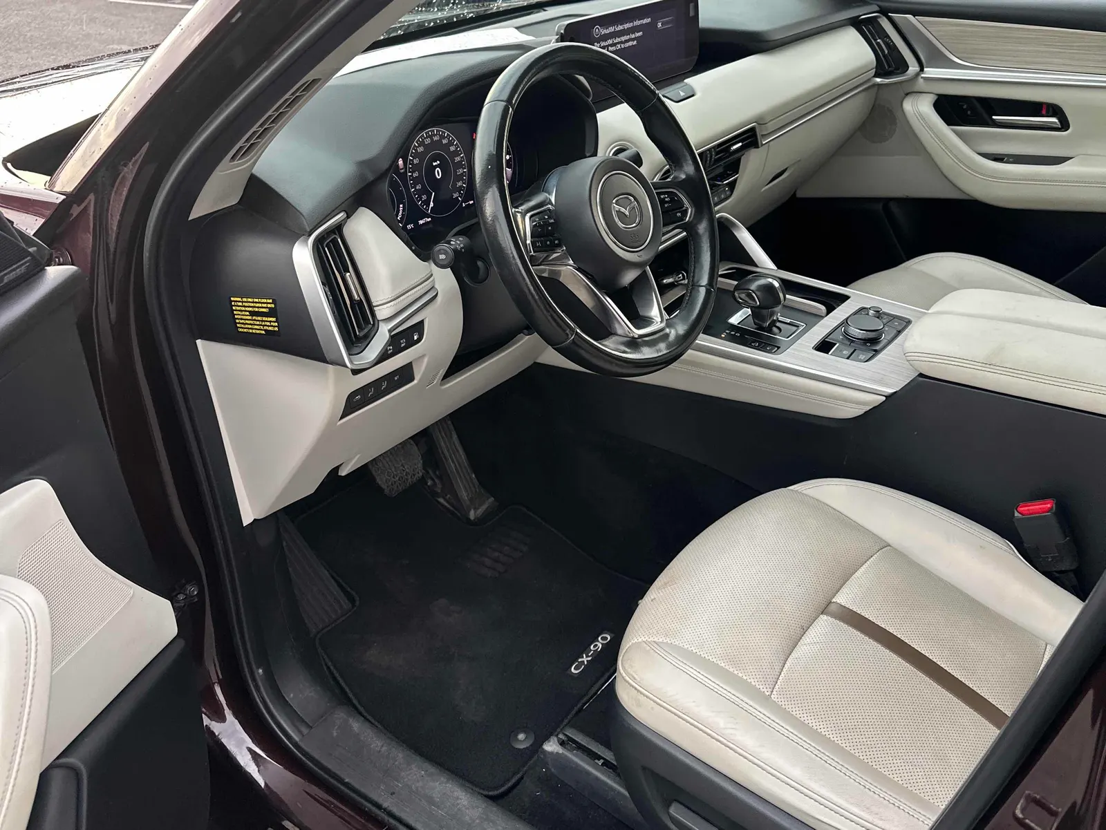 Interior driver side
