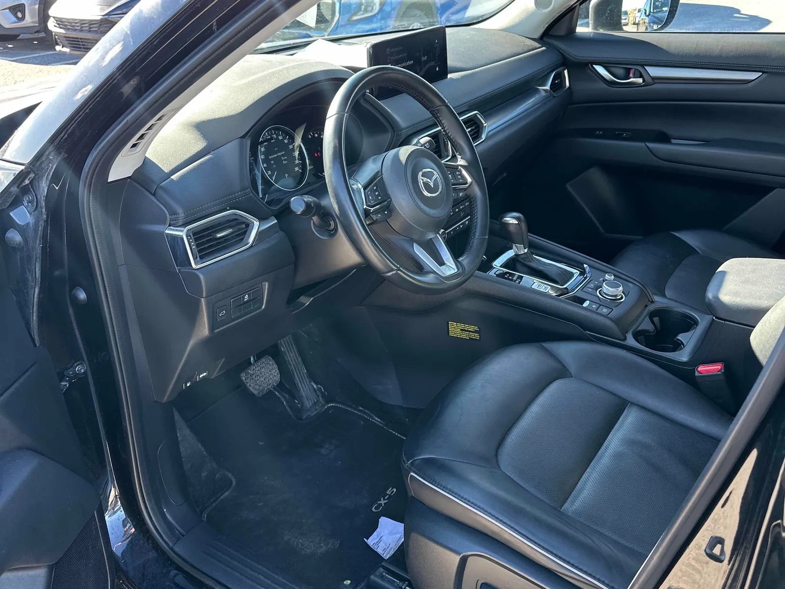 Interior driver side