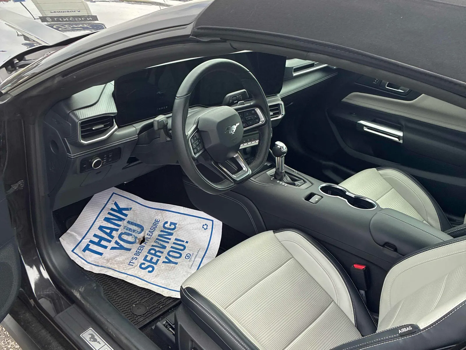 Interior driver side