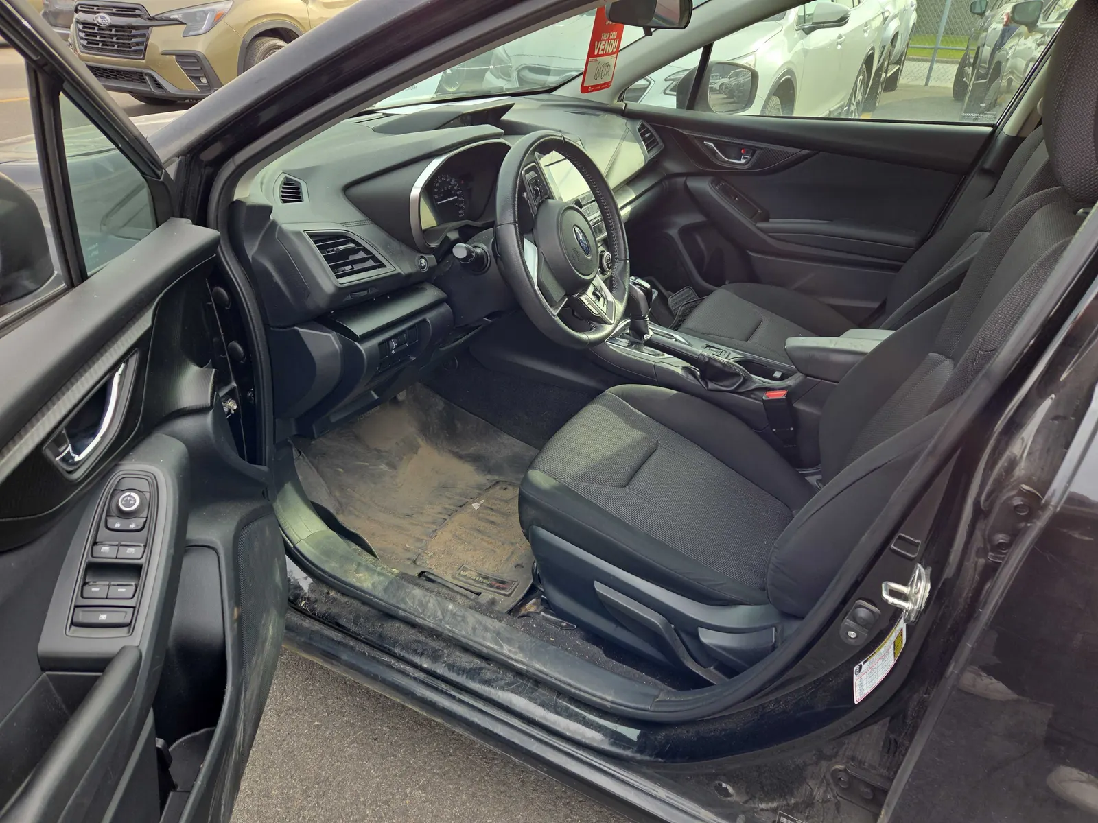 Interior driver side